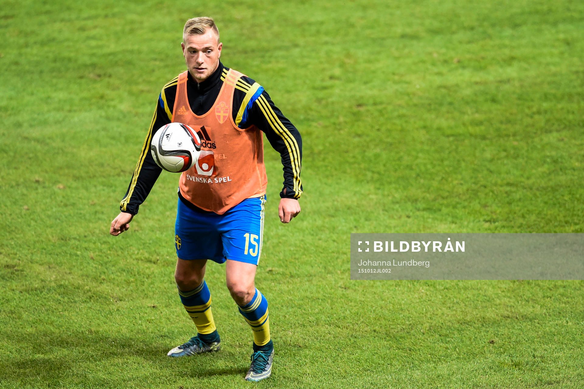 Sveriges John Guidetti värmer upp