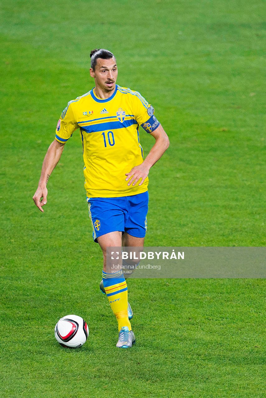 Sveriges Zlatan Ibrahimovic