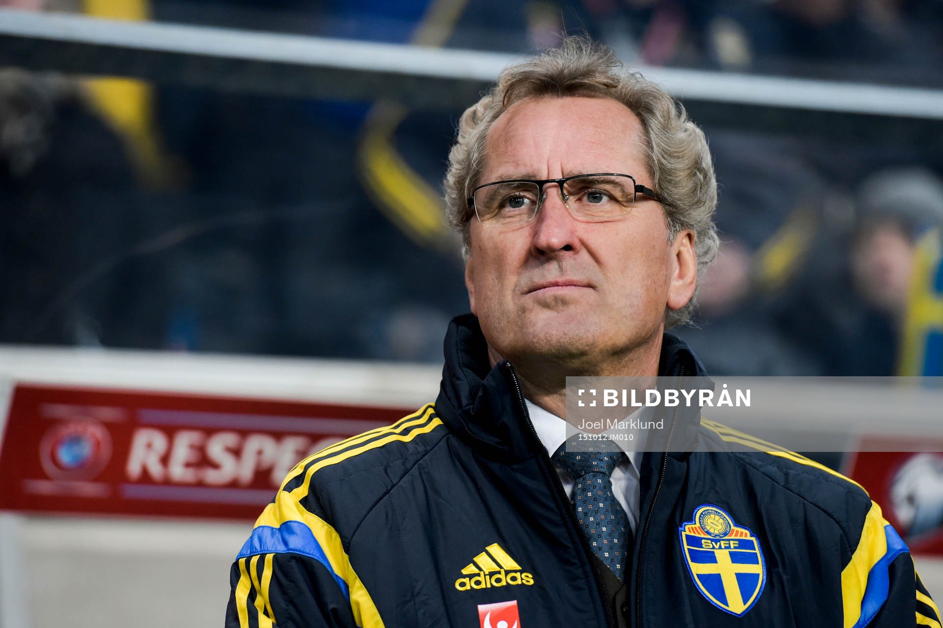 Sveriges förbundskapten Erik Hamrén