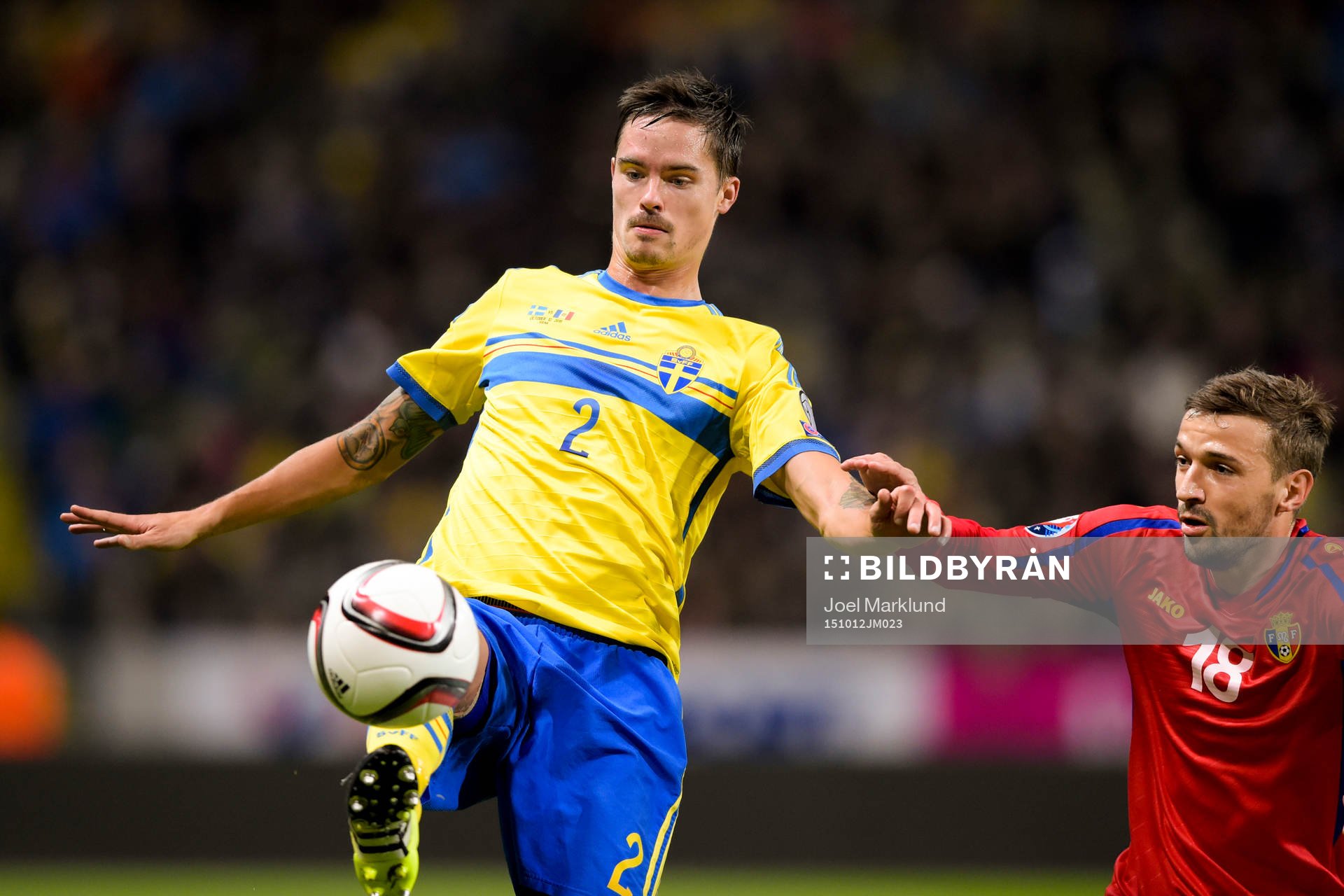 Sveriges Mikael Lustig och Moldaviens Artur Patraş
