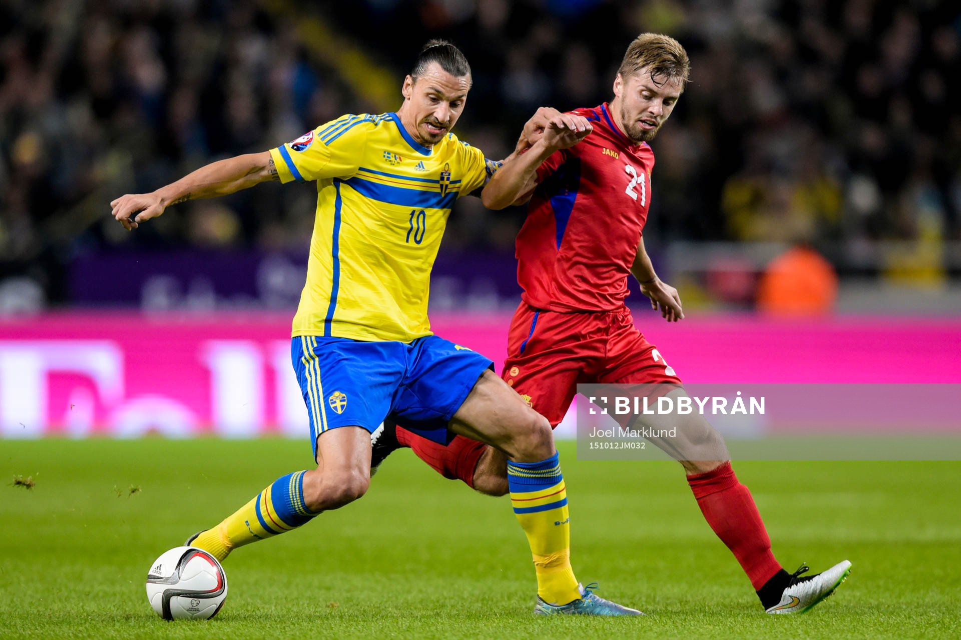 Sveriges Zlatan Ibrahimovic