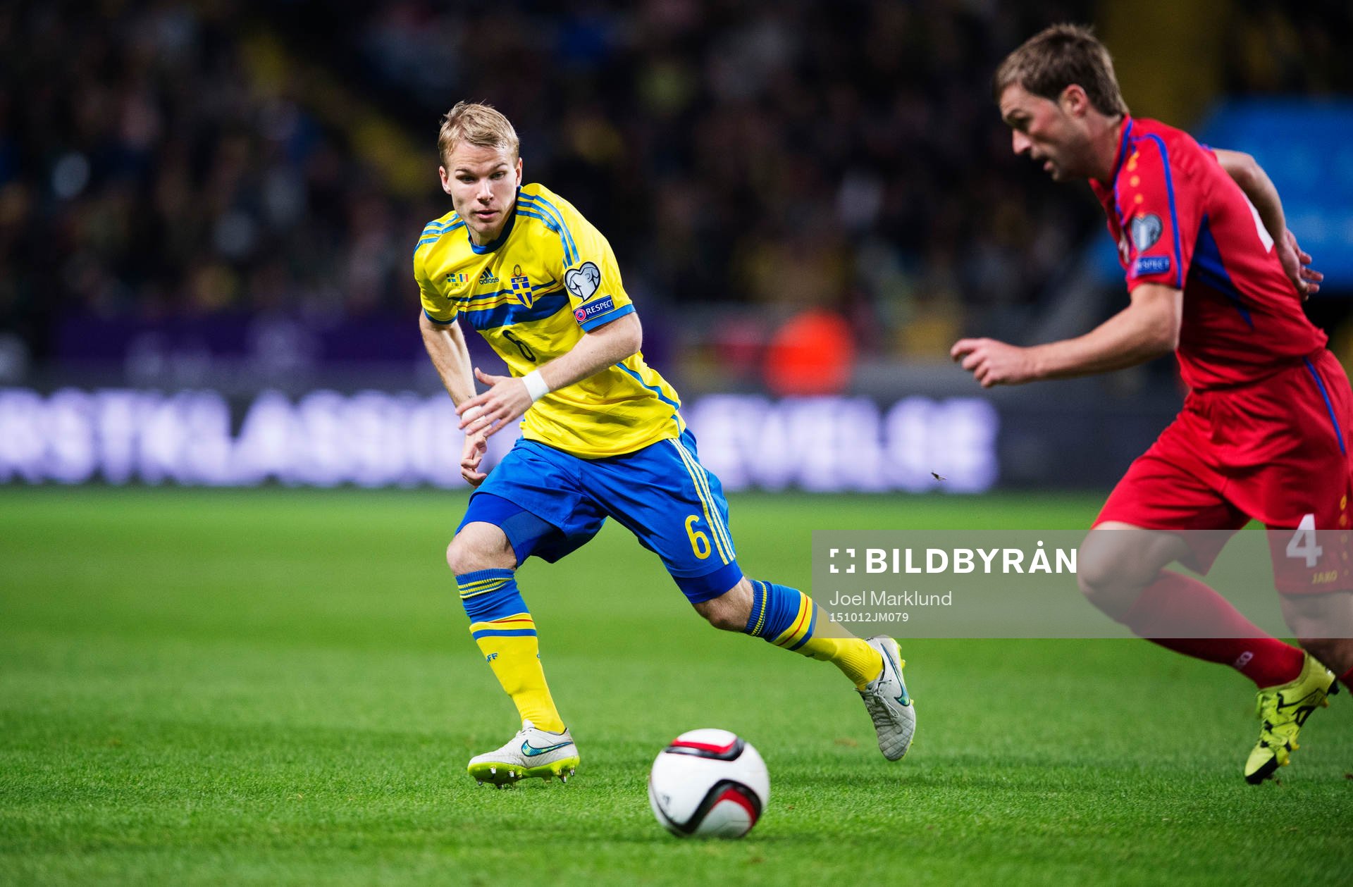 Sveriges Oscar Lewicki och Moldaviens Iulian Erhan