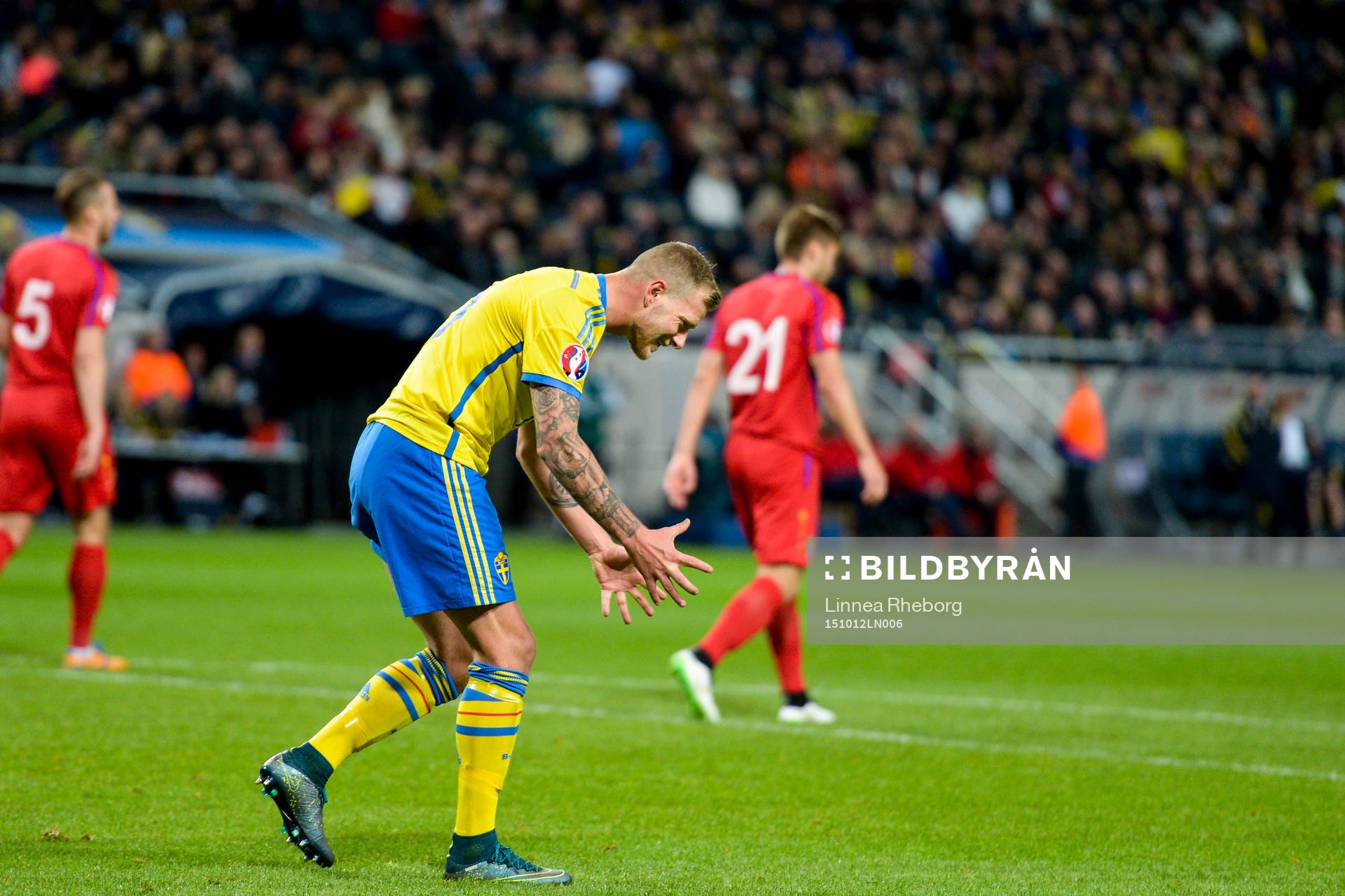 Sveriges John Guidetti deppar