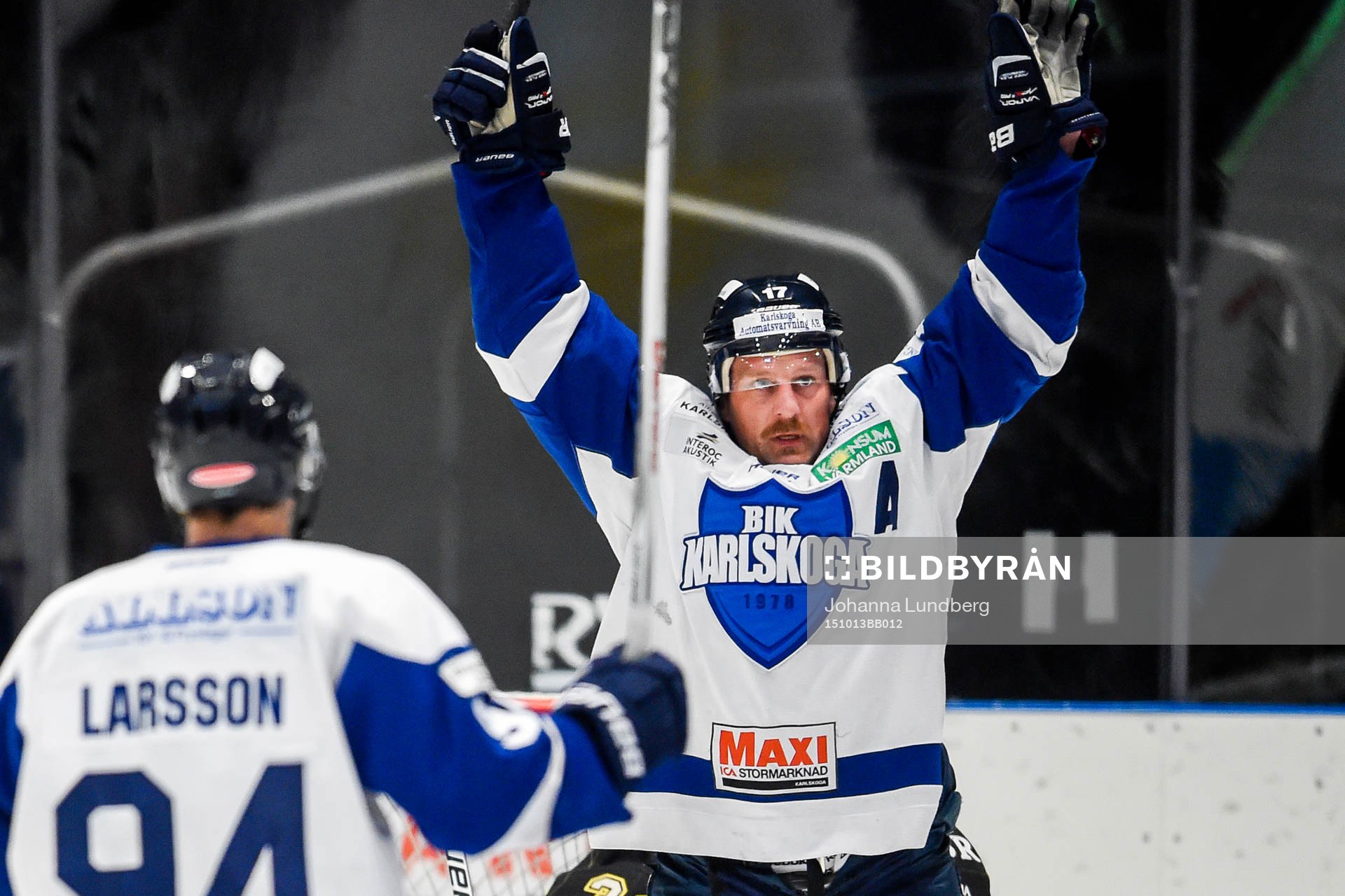 Karlskogas Christian Berglund jublar