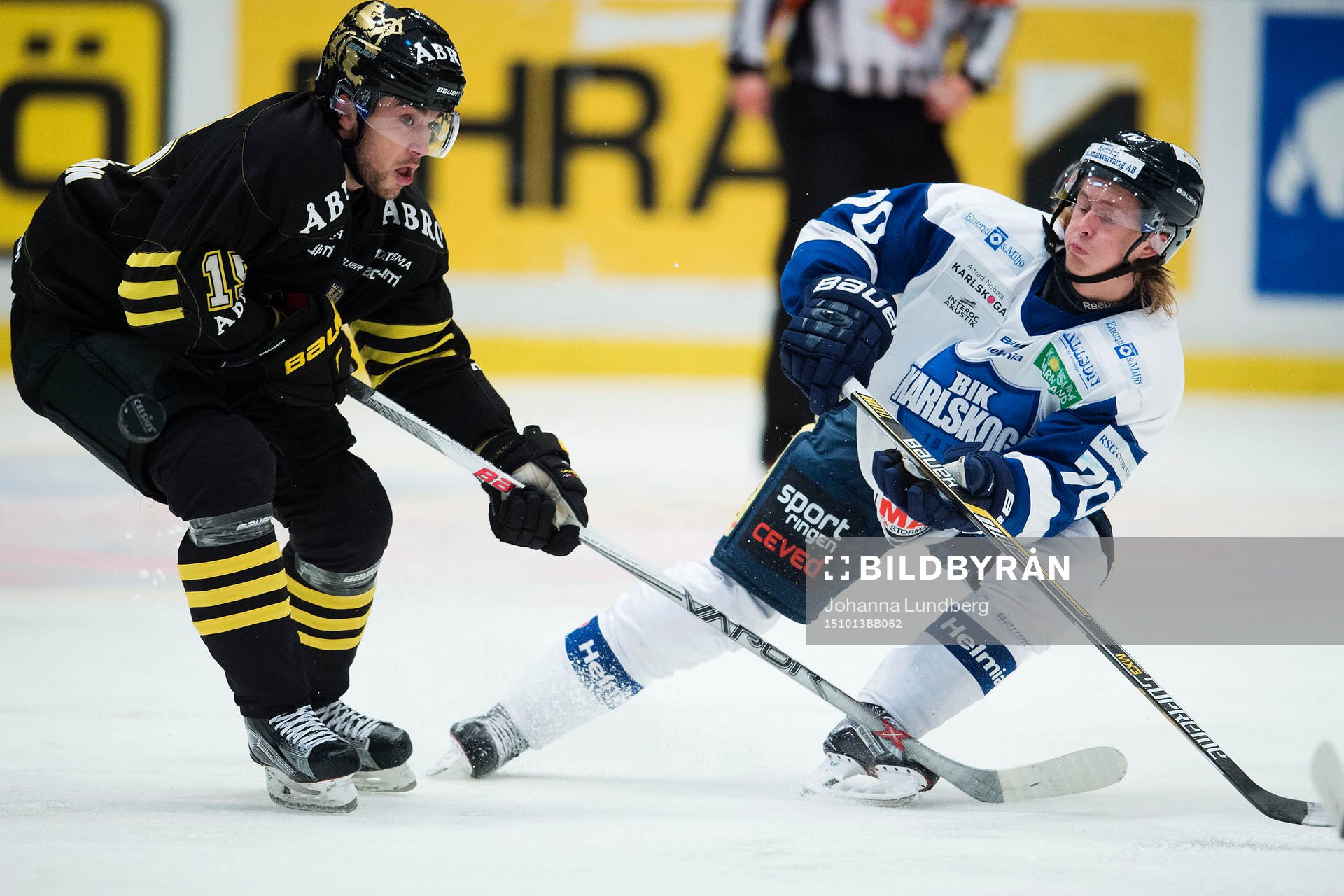 s Jonathan Andersson och Karlskogas Juliuz Persson