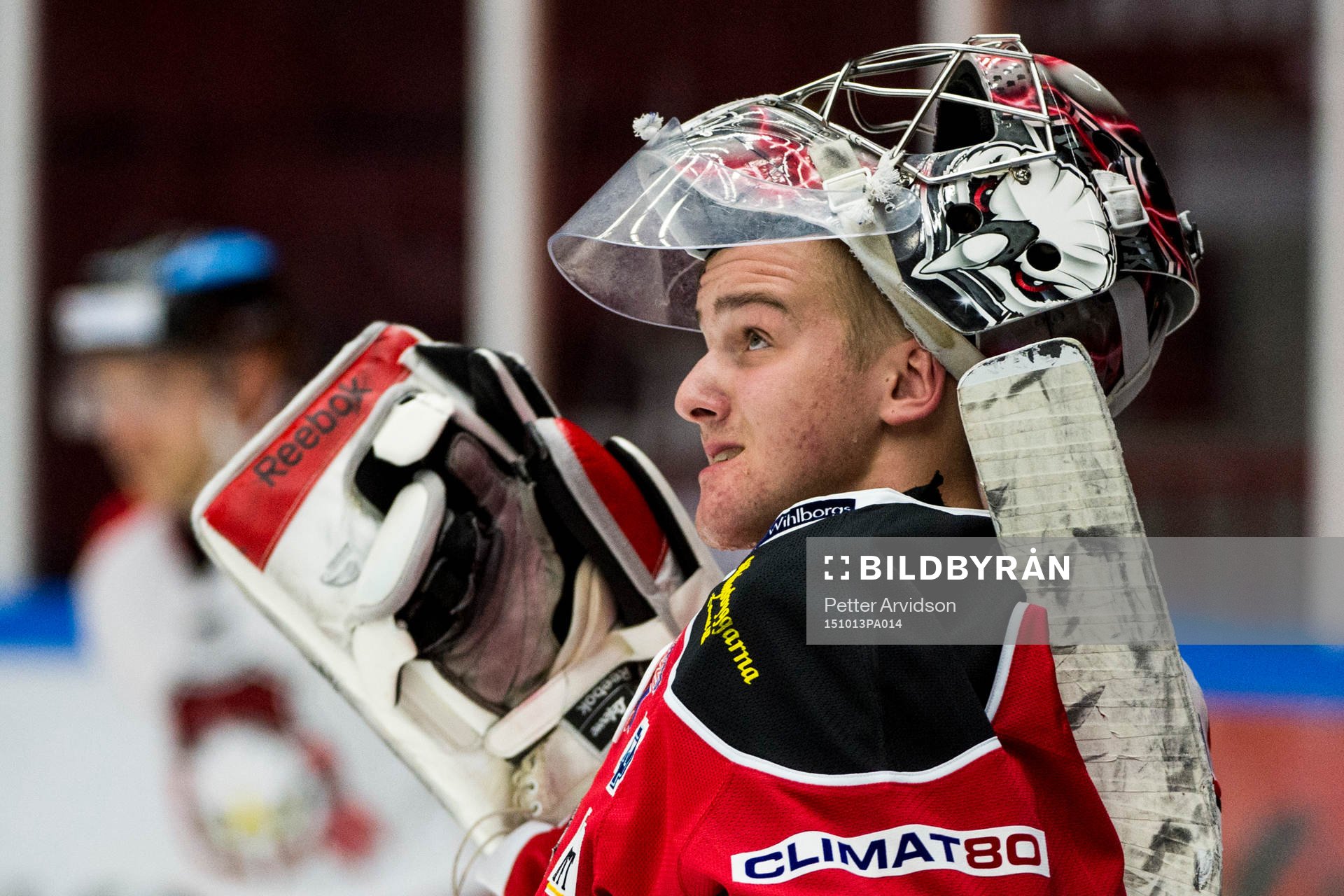Malmö Redhawks målvakt Tim Hultstrand