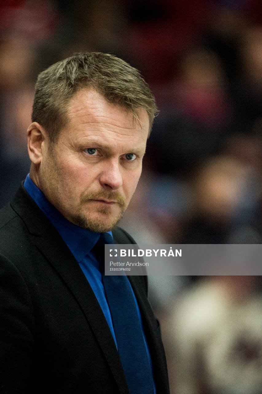 Luleås tränare Joakim Fagervall