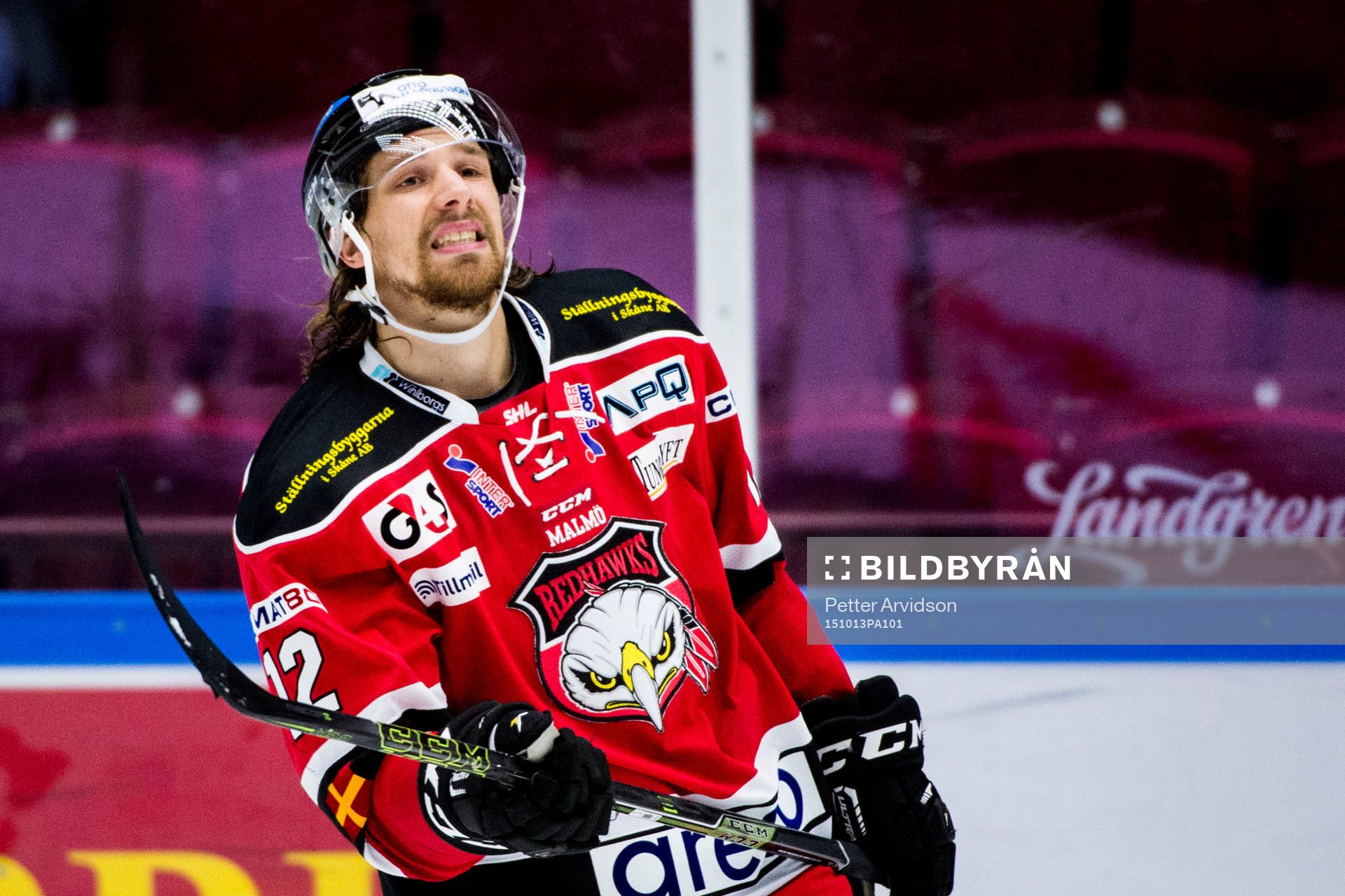 Malmö Redhawks Andreas Thuresson deppar