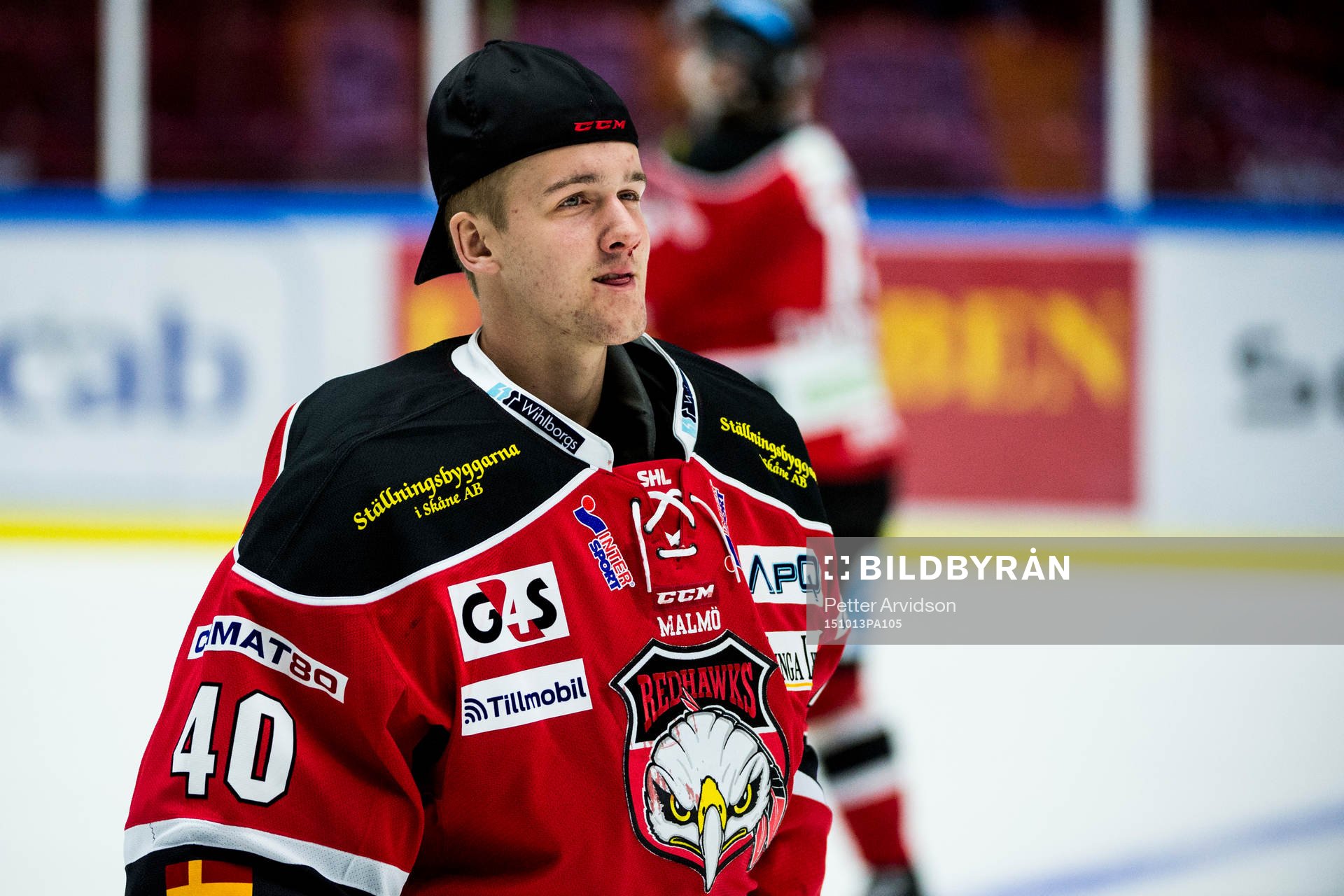 Malmö Redhawks målvakt Tim Hultstrand