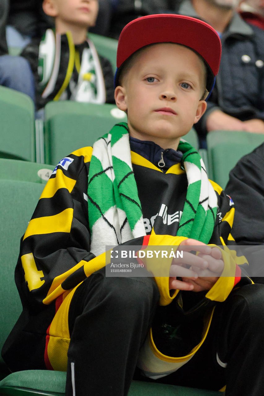 En ung Skellefteå supporter