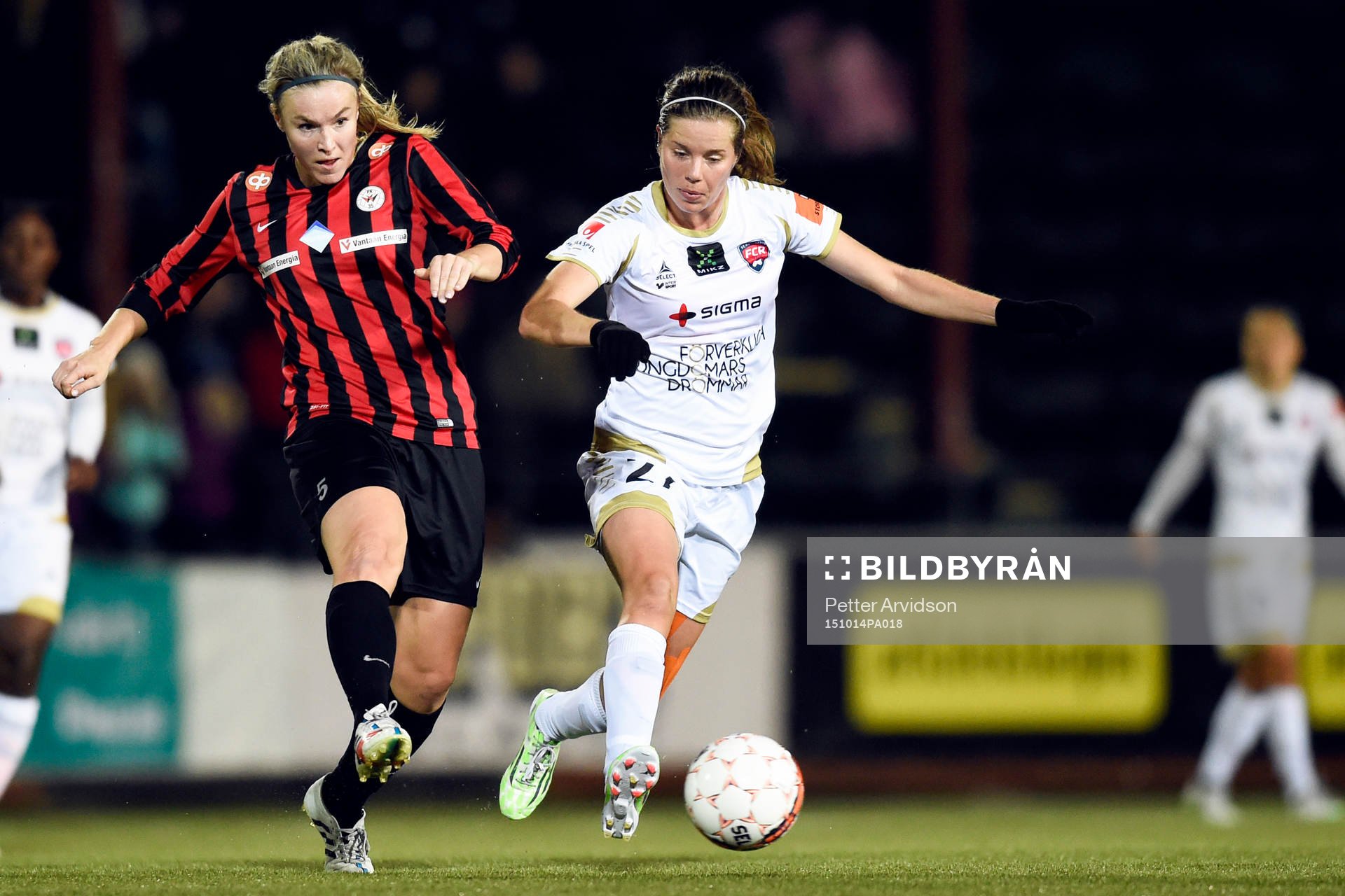 Vantaas Jenna Korhonen och Rosengårds Sofie Junge Pedersen