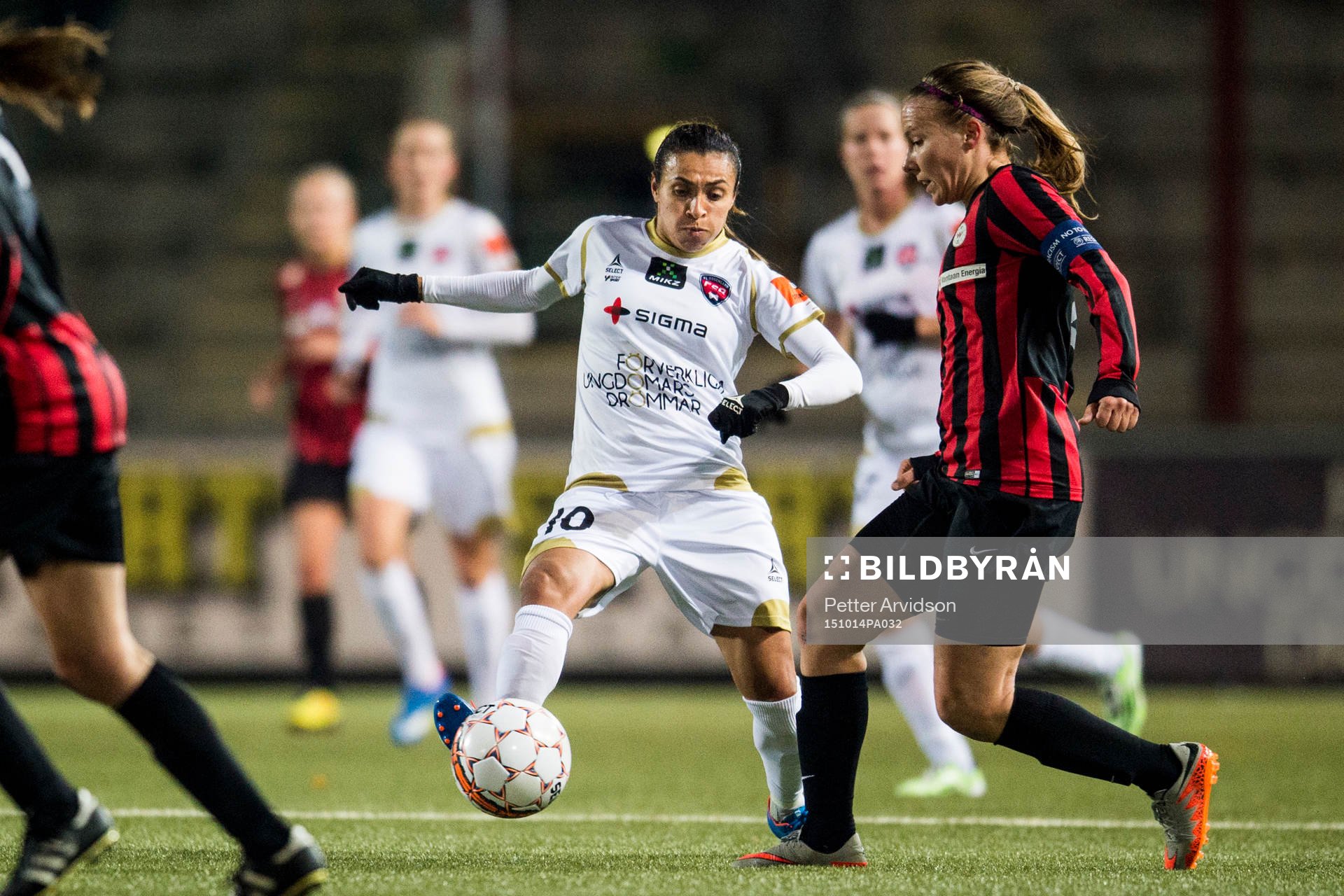 Rosengårds Marta Viera Da Silva och Vantaas Vilma