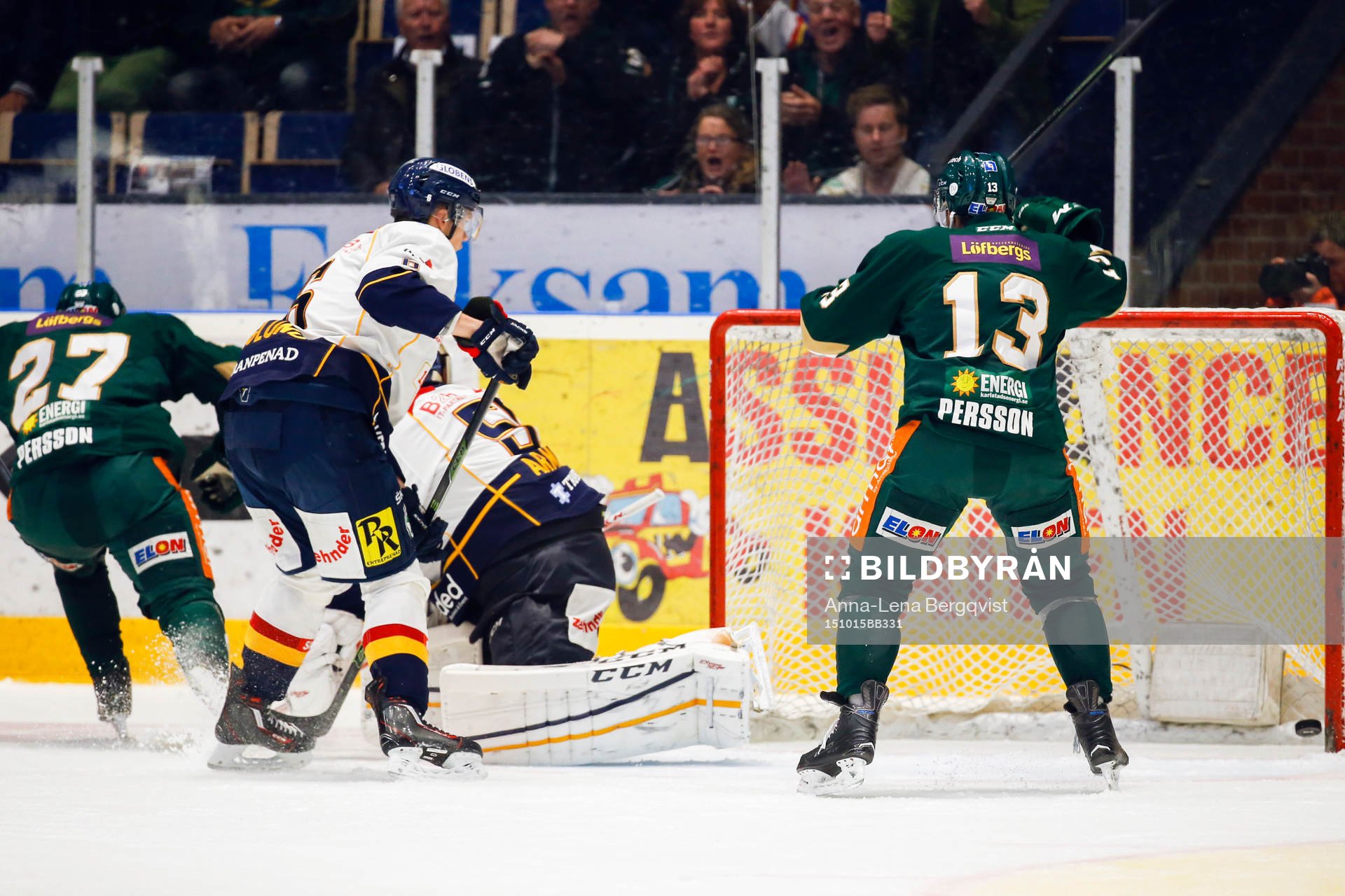 Färjestads John Persson kvitterar till 1-1