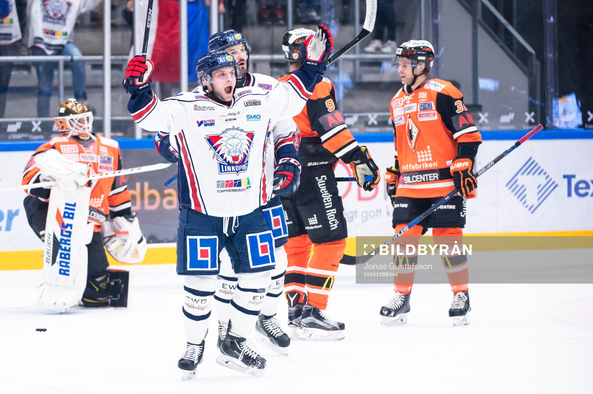 Linköpings Chad Billins har gjort 3-0