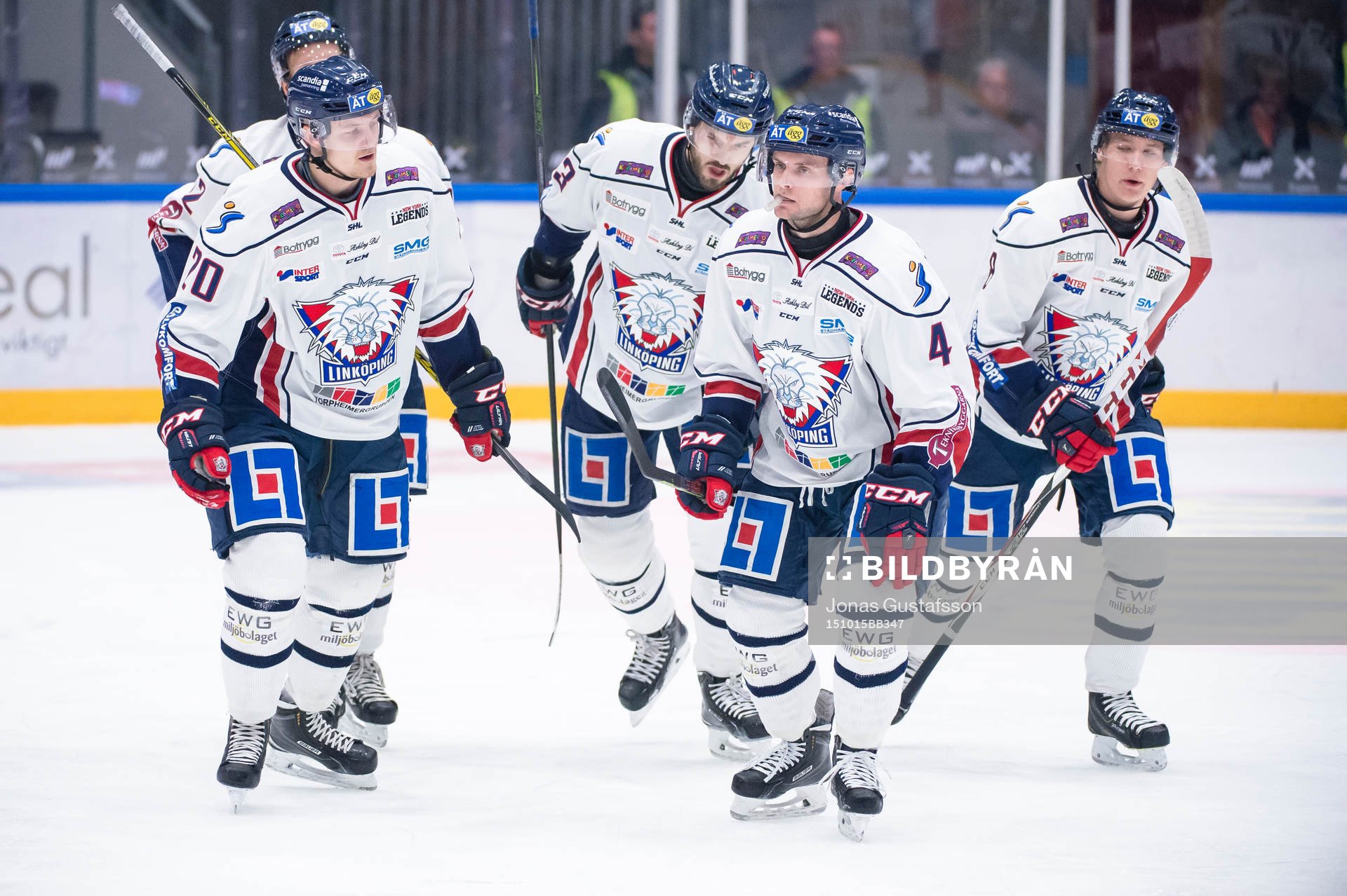 Linköpings Chad Billins har gjort 1-0