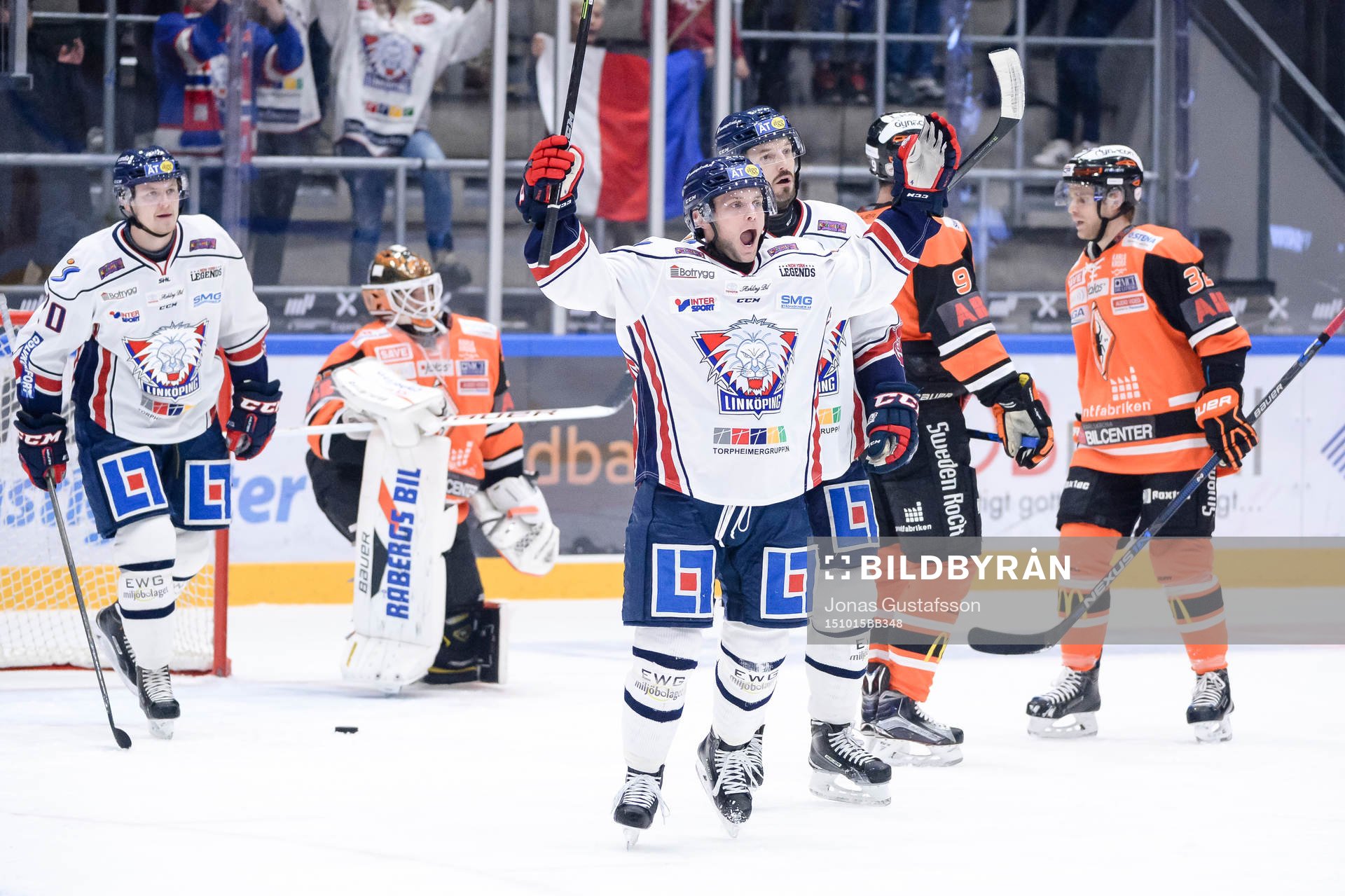 Linköpings Chad Billins har gjort 3-0