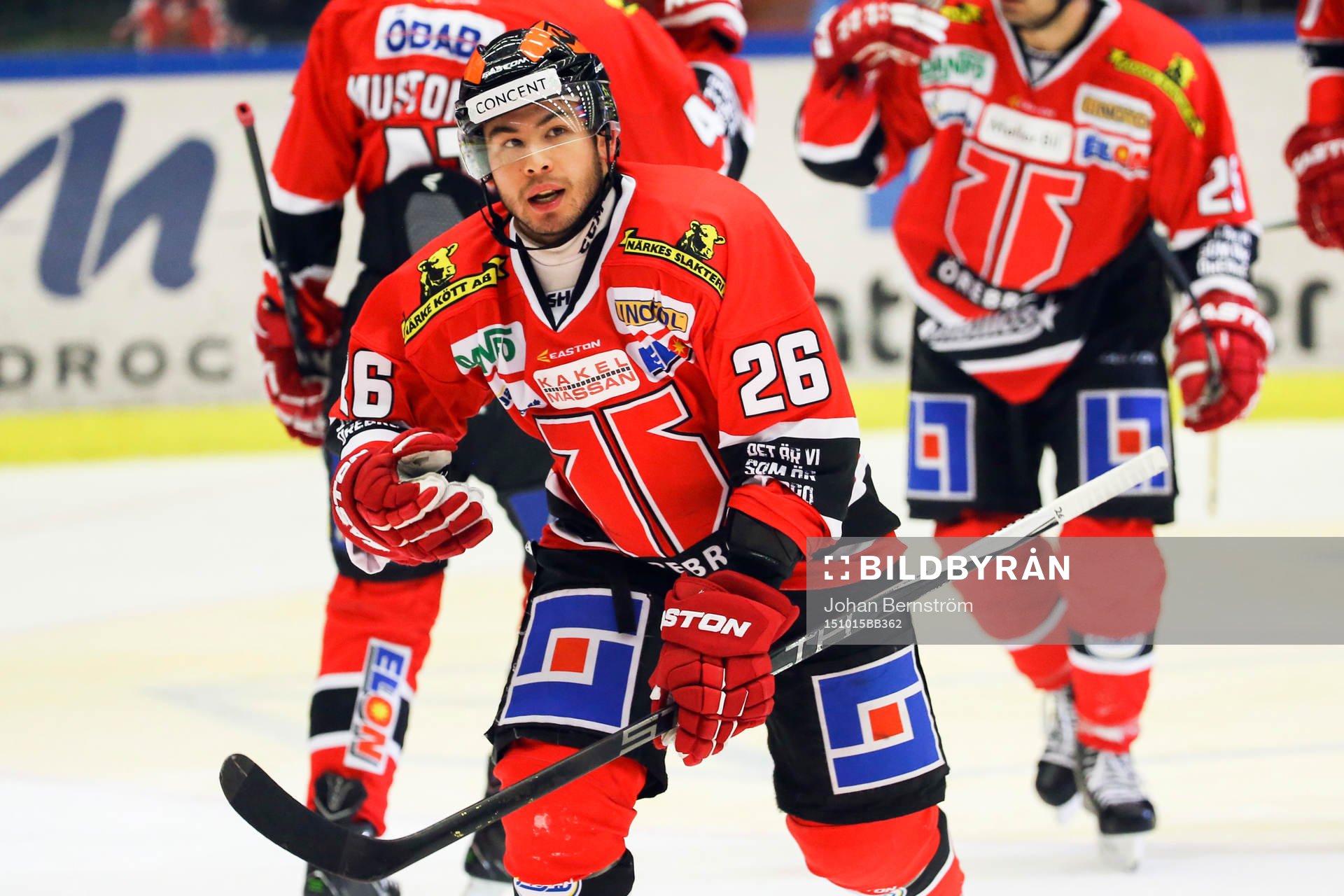 Örebros Greg Squires jublar