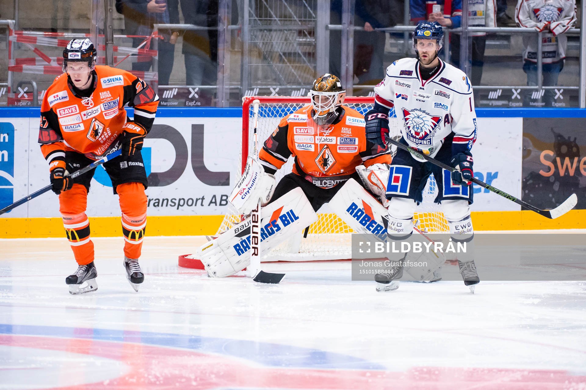 Karlskronas målvakt Linus Fernström