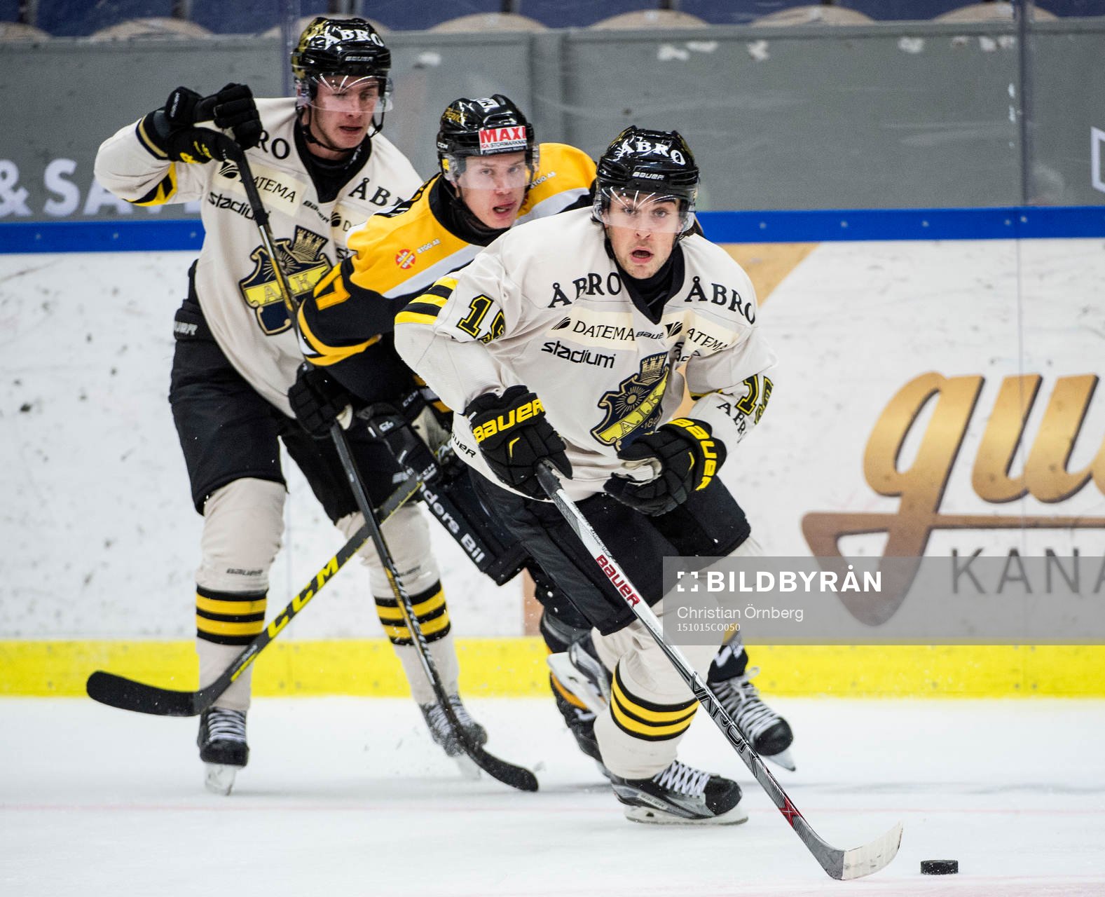 s Jonathan Andersson och Martin Ahnelöv mot Panterns