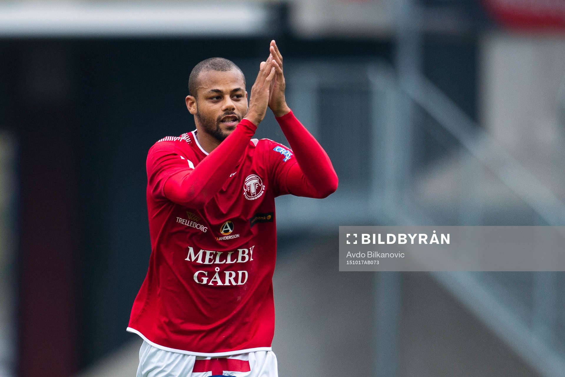Trelleborgs Salif Camara Jönsson jublar