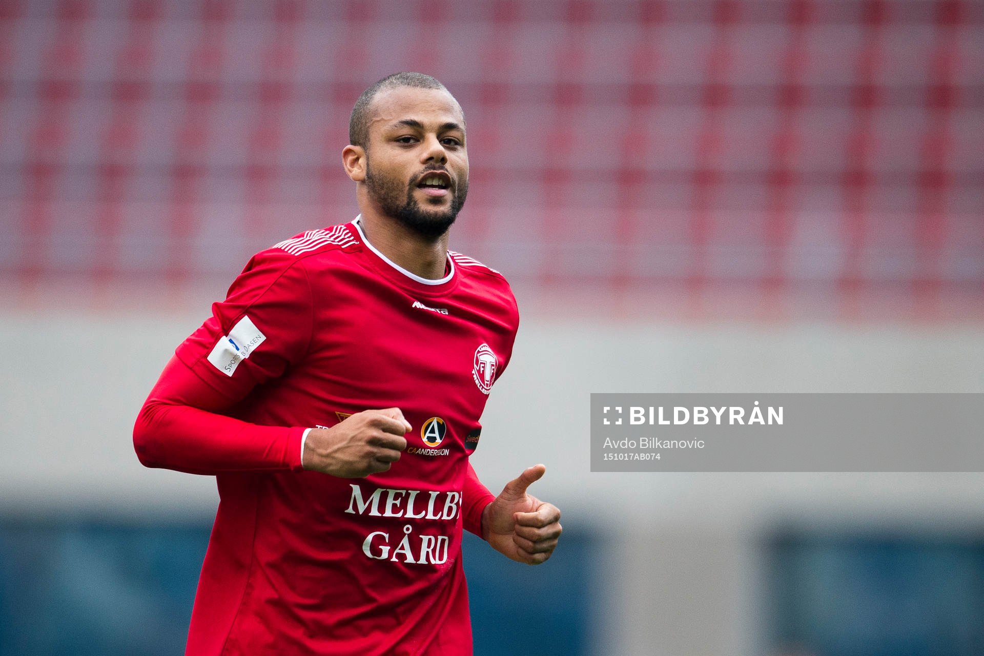 Trelleborgs Salif Camara Jönsson jublar