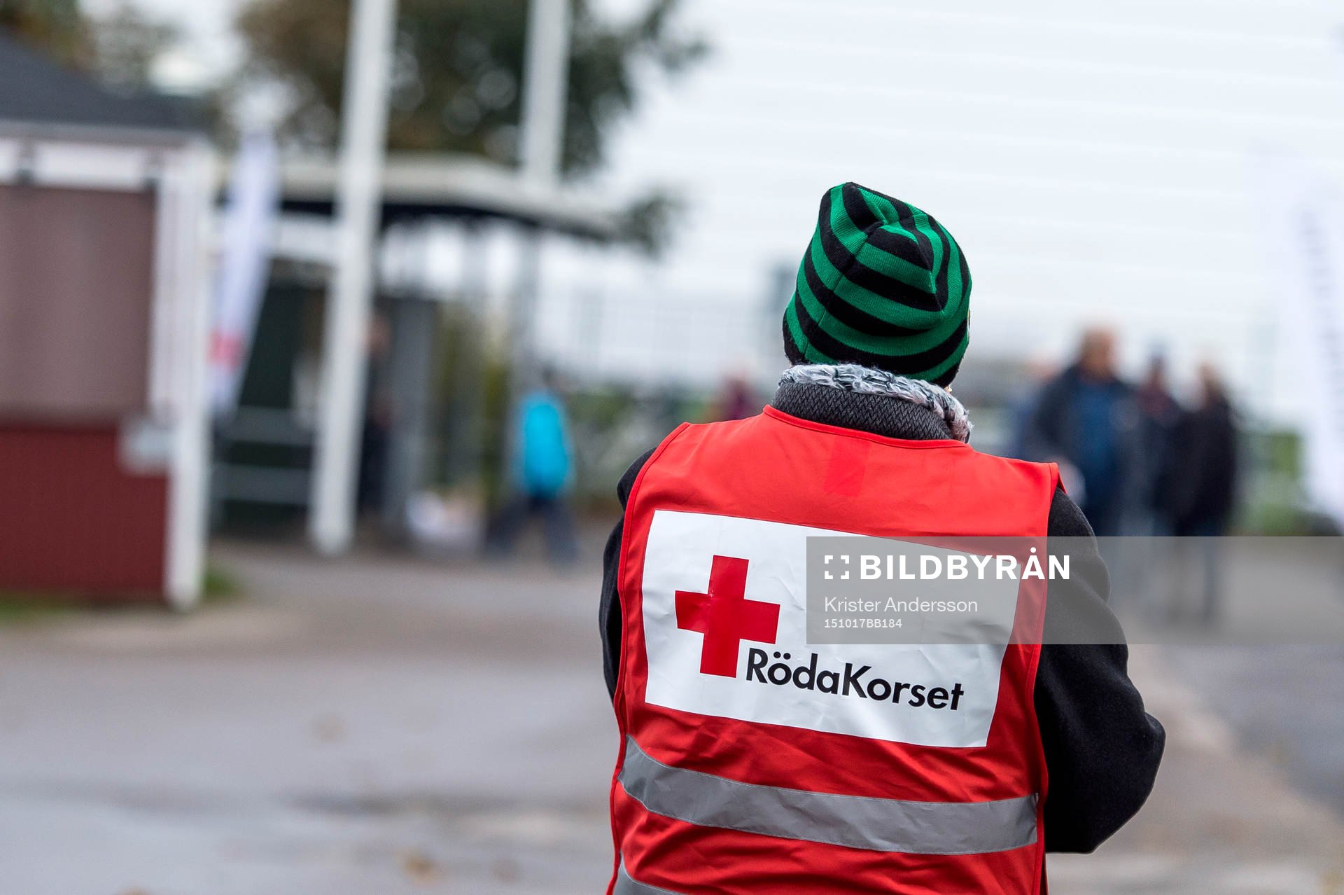 Röda korset på plats