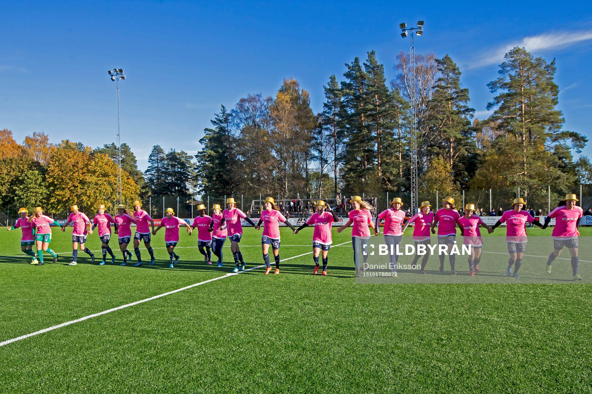 Kvarnsvedens spelarna jublar