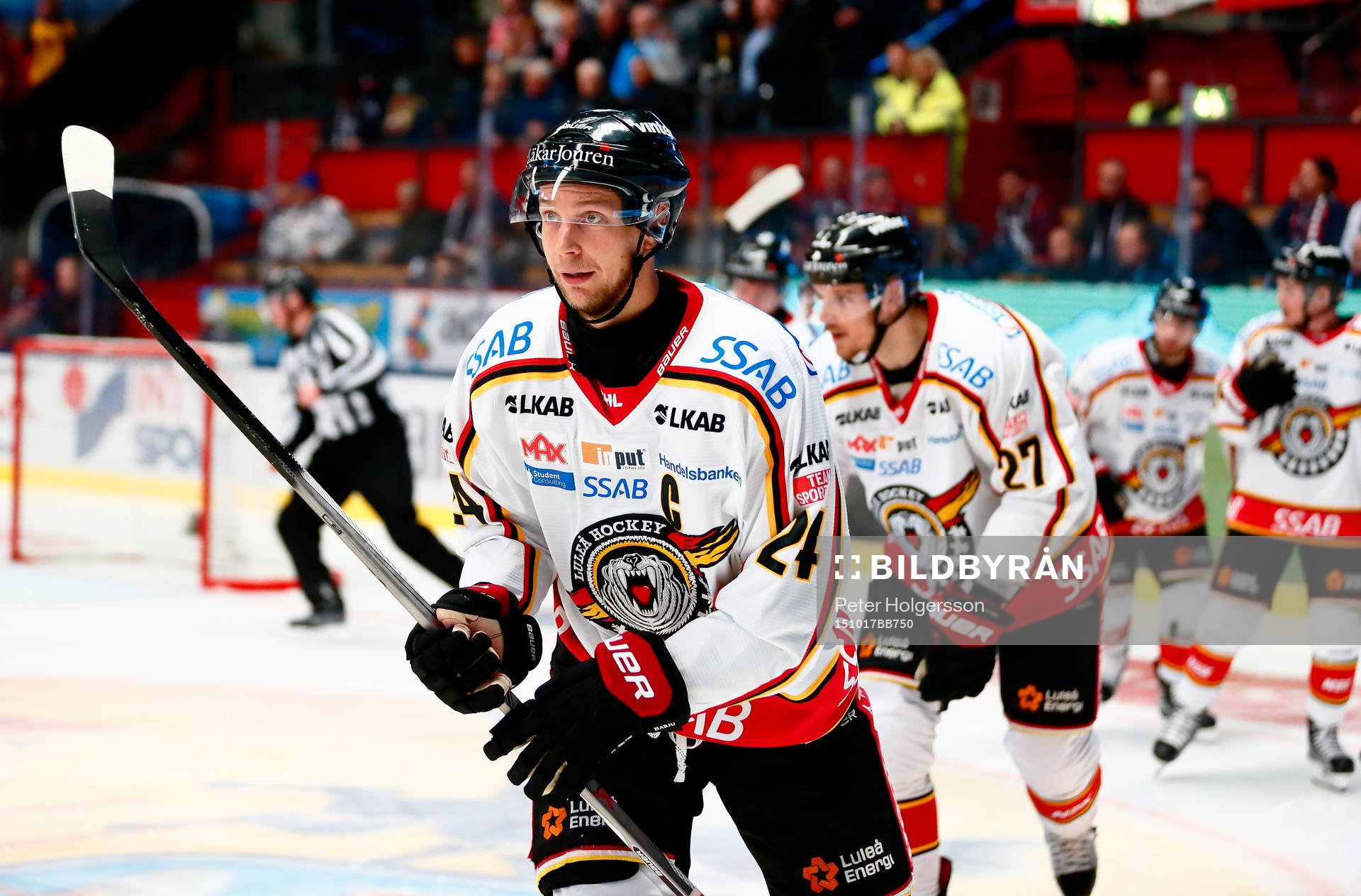 Luleå med Johan Harju jublar