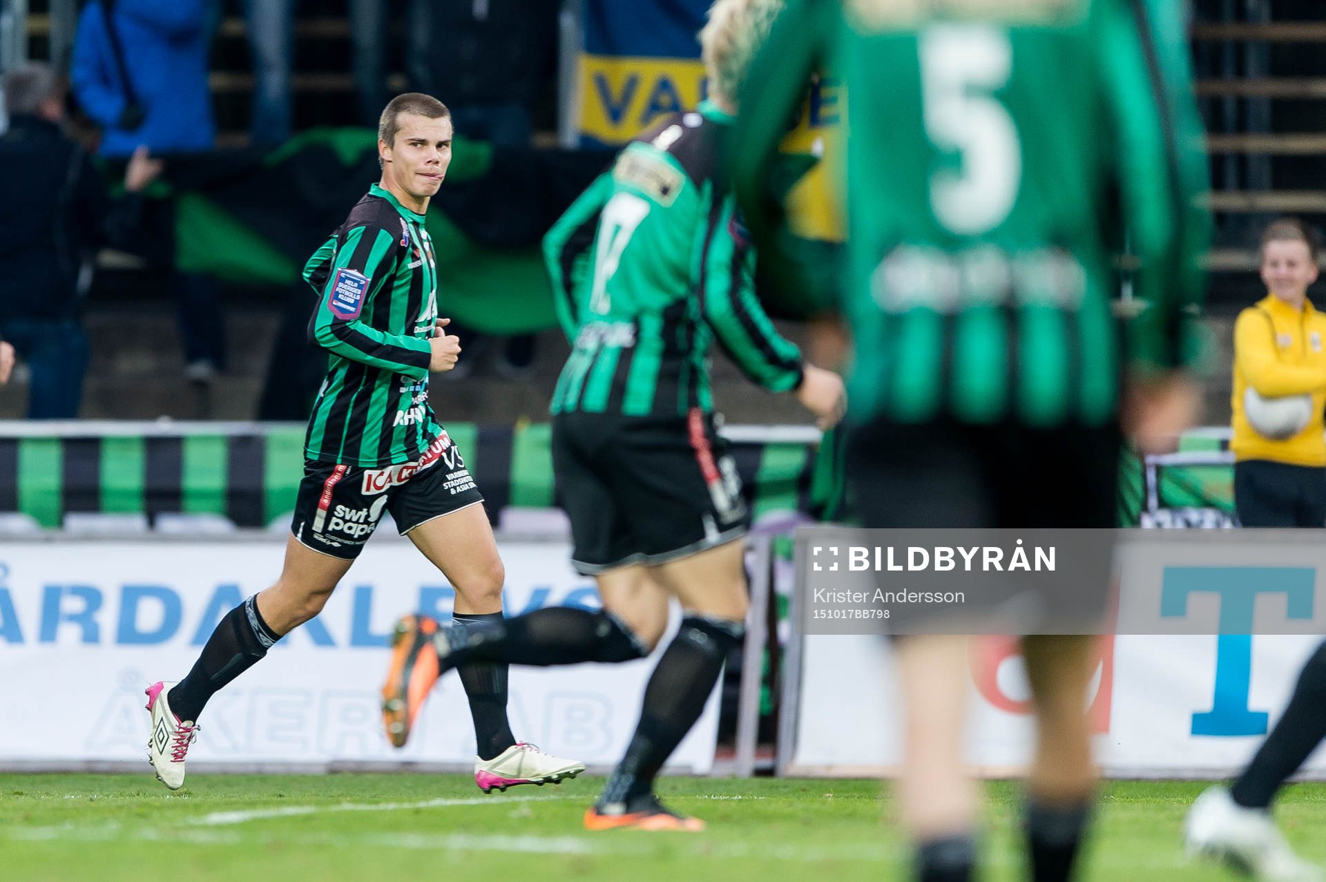 Varbergs Elias Andersson jublar