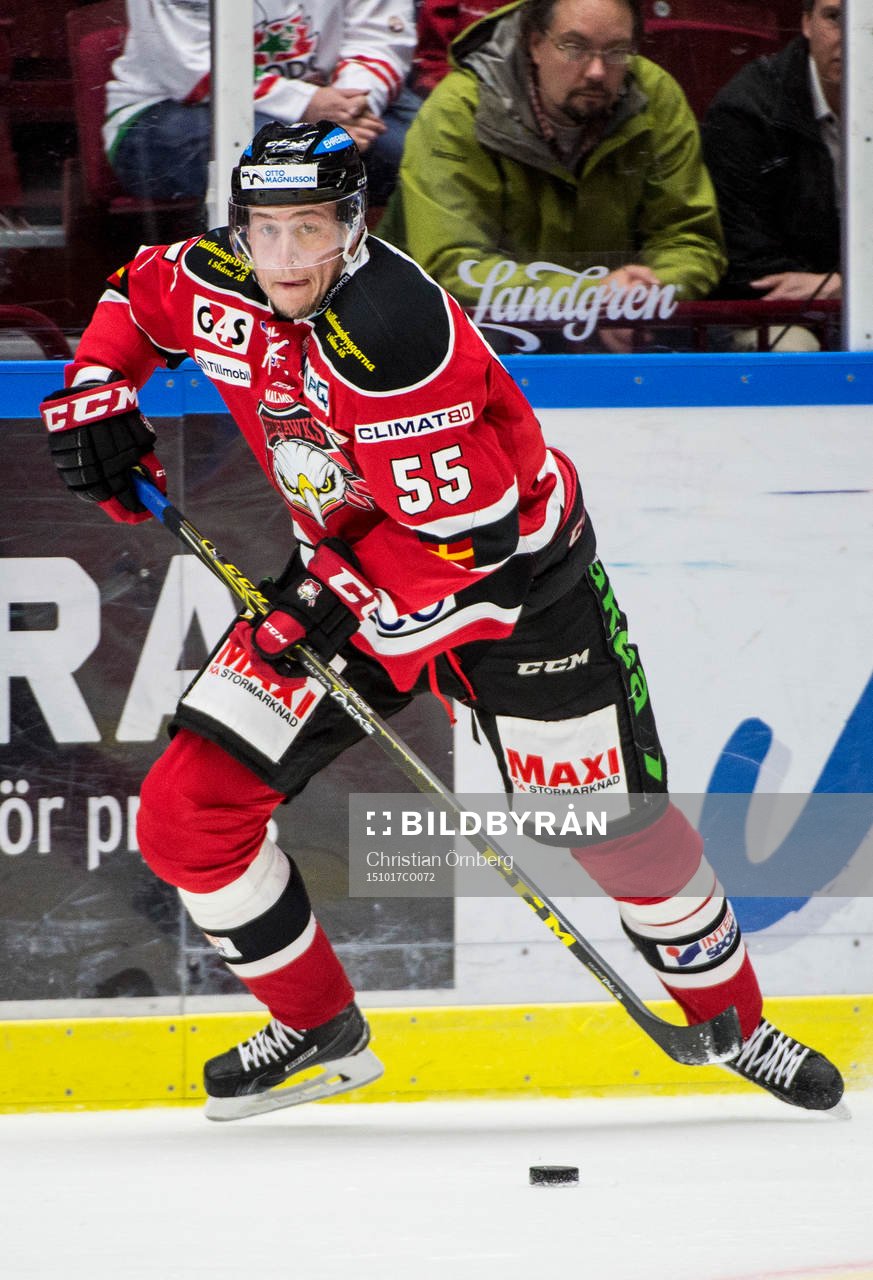 Malmö Redhawks Johan Björk