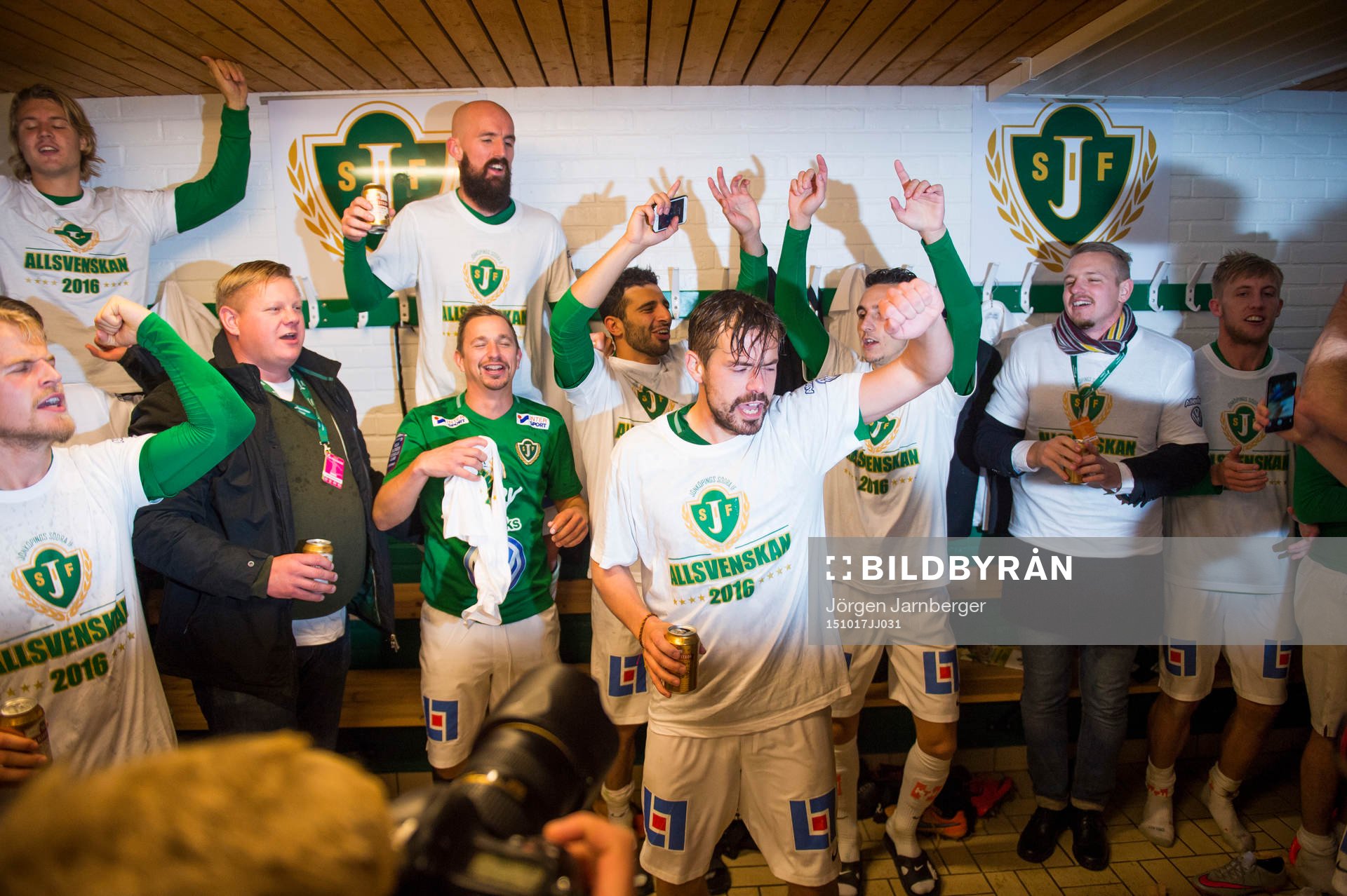 Jönköpings Fredric Fendrich leder allsången i