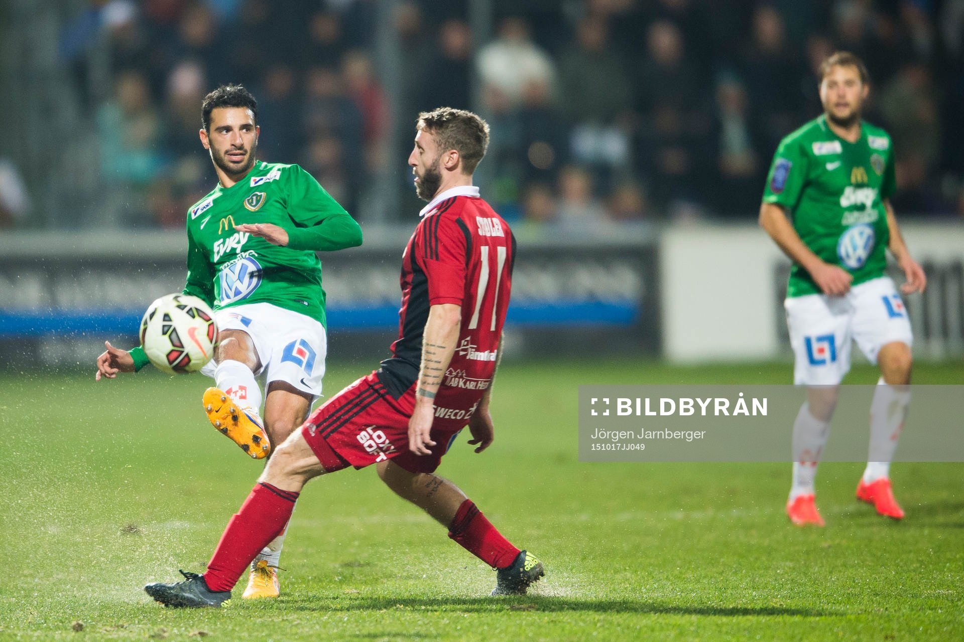 Jönköpings André Calisir och Östersunds Andrew Stadler