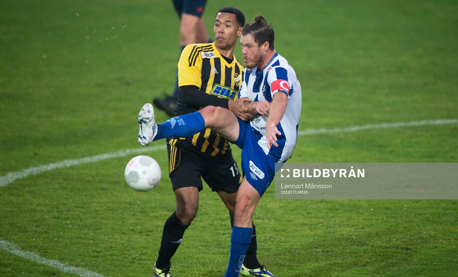 i kvalmatchen till division 2 mellan IFK Trelleborg och IFK