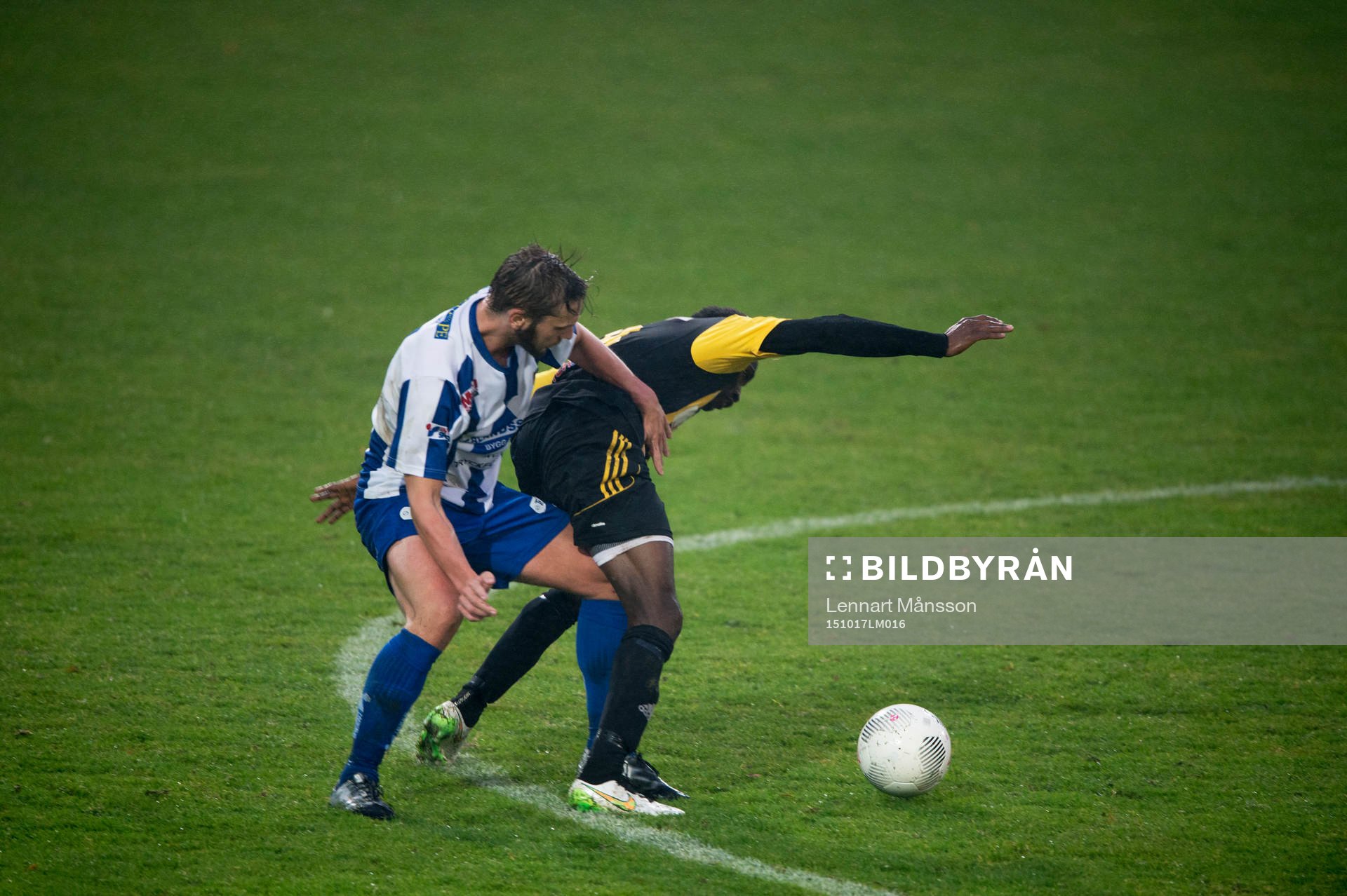 i kvalmatchen till division 2 mellan IFK Trelleborg och IFK
