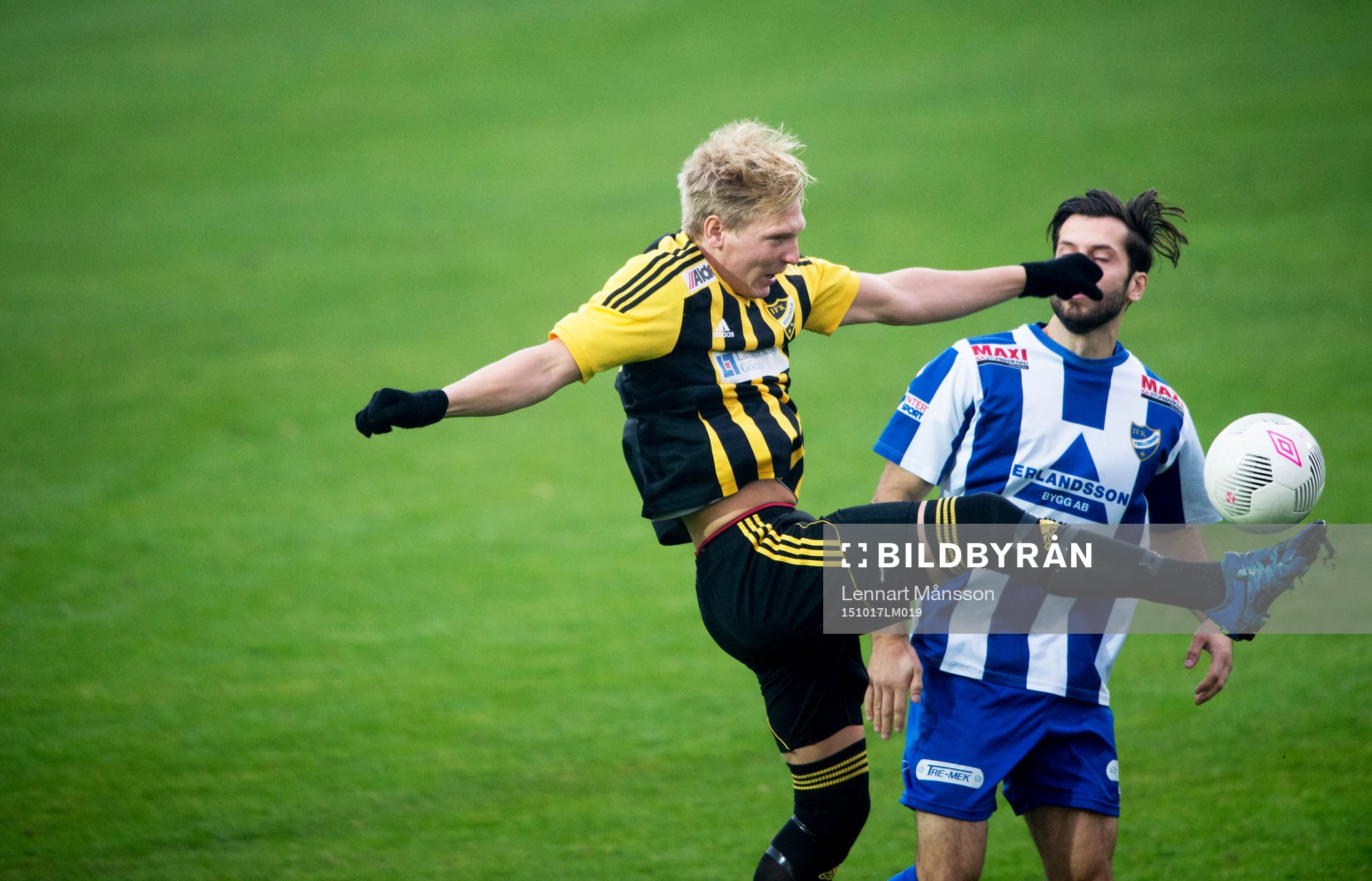 i kvalmatchen till division 2 mellan IFK Trelleborg och IFK