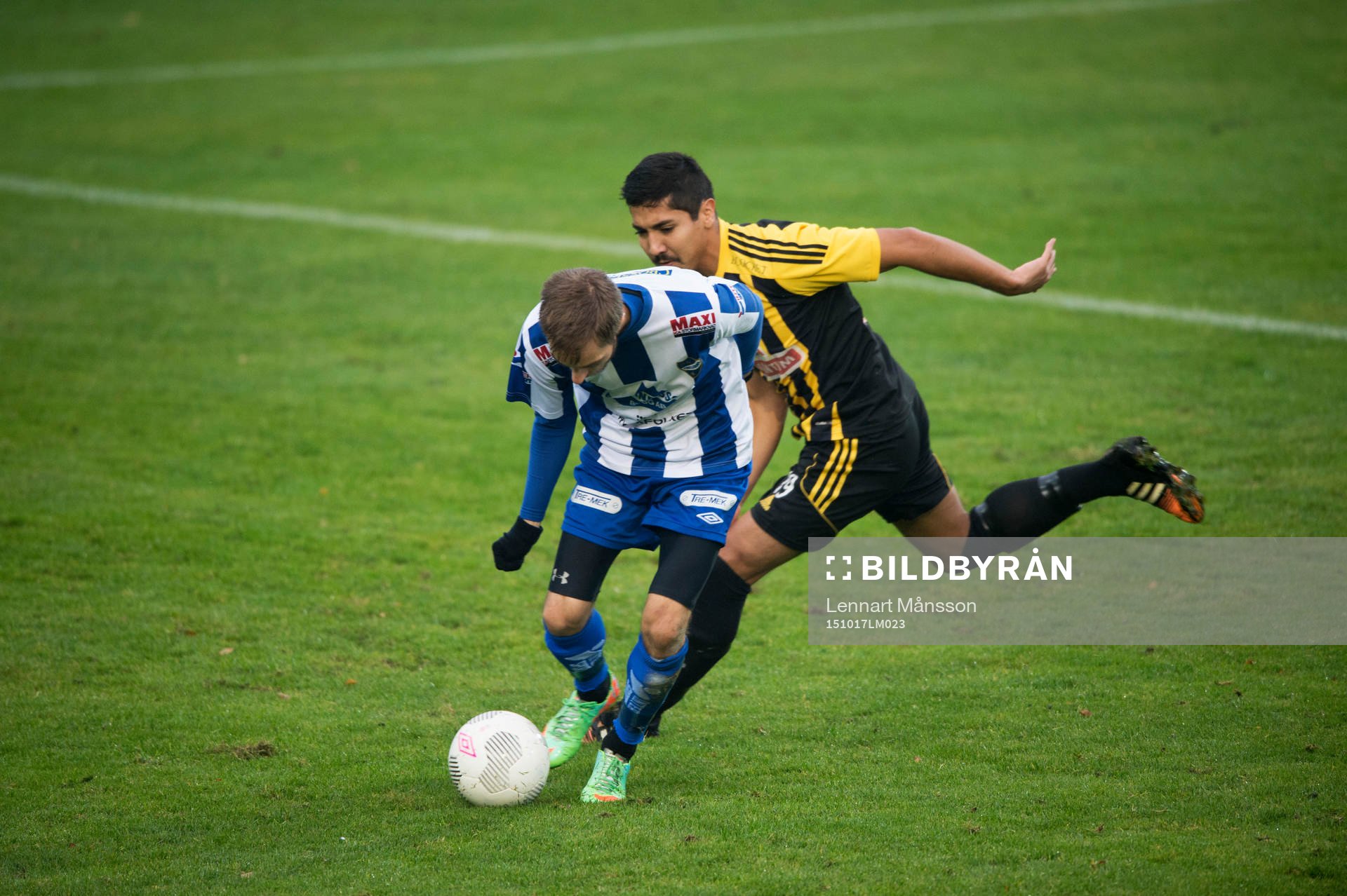 i kvalmatchen till division 2 mellan IFK Trelleborg och IFK