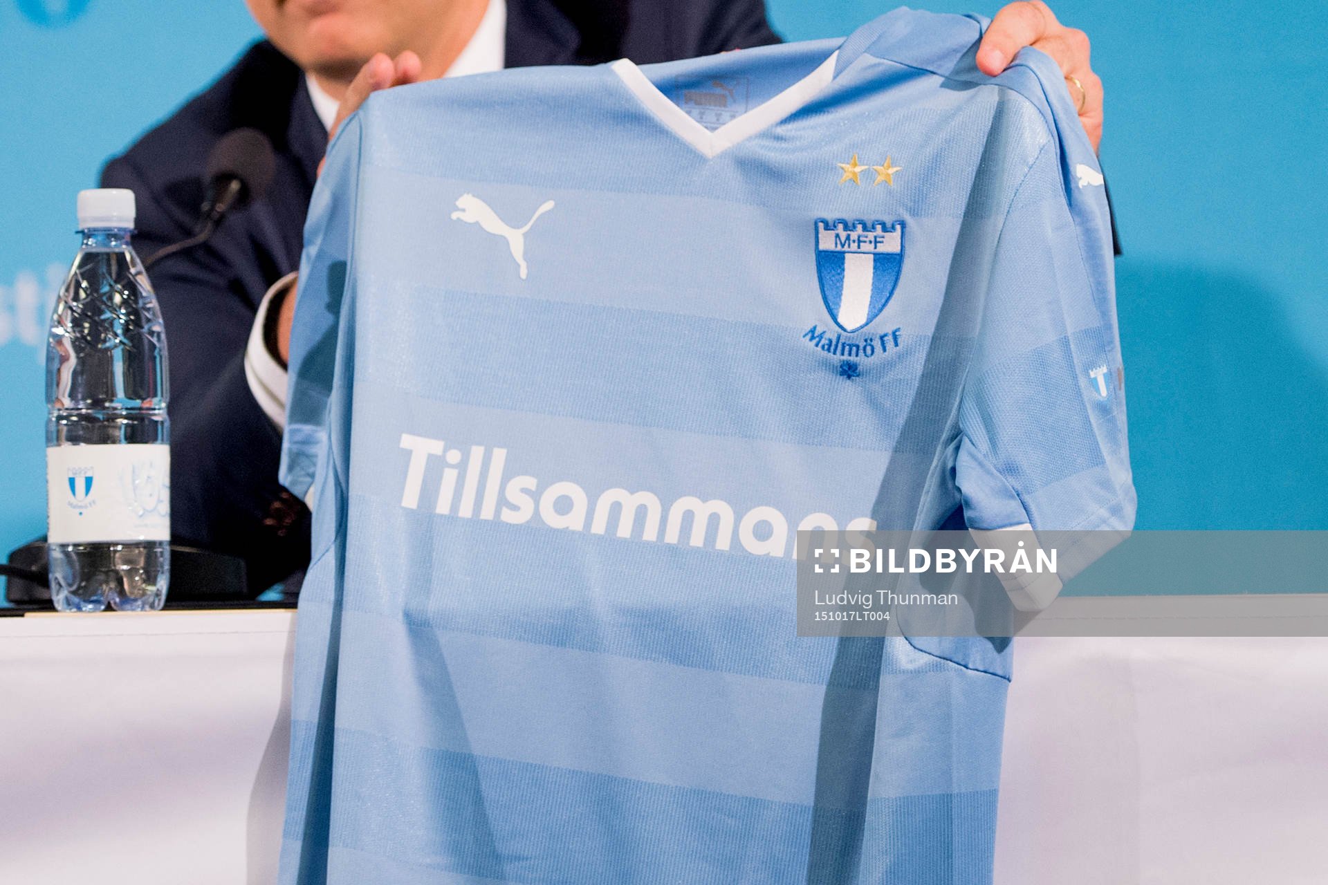 Malmö FFs matchtröja utan reklam