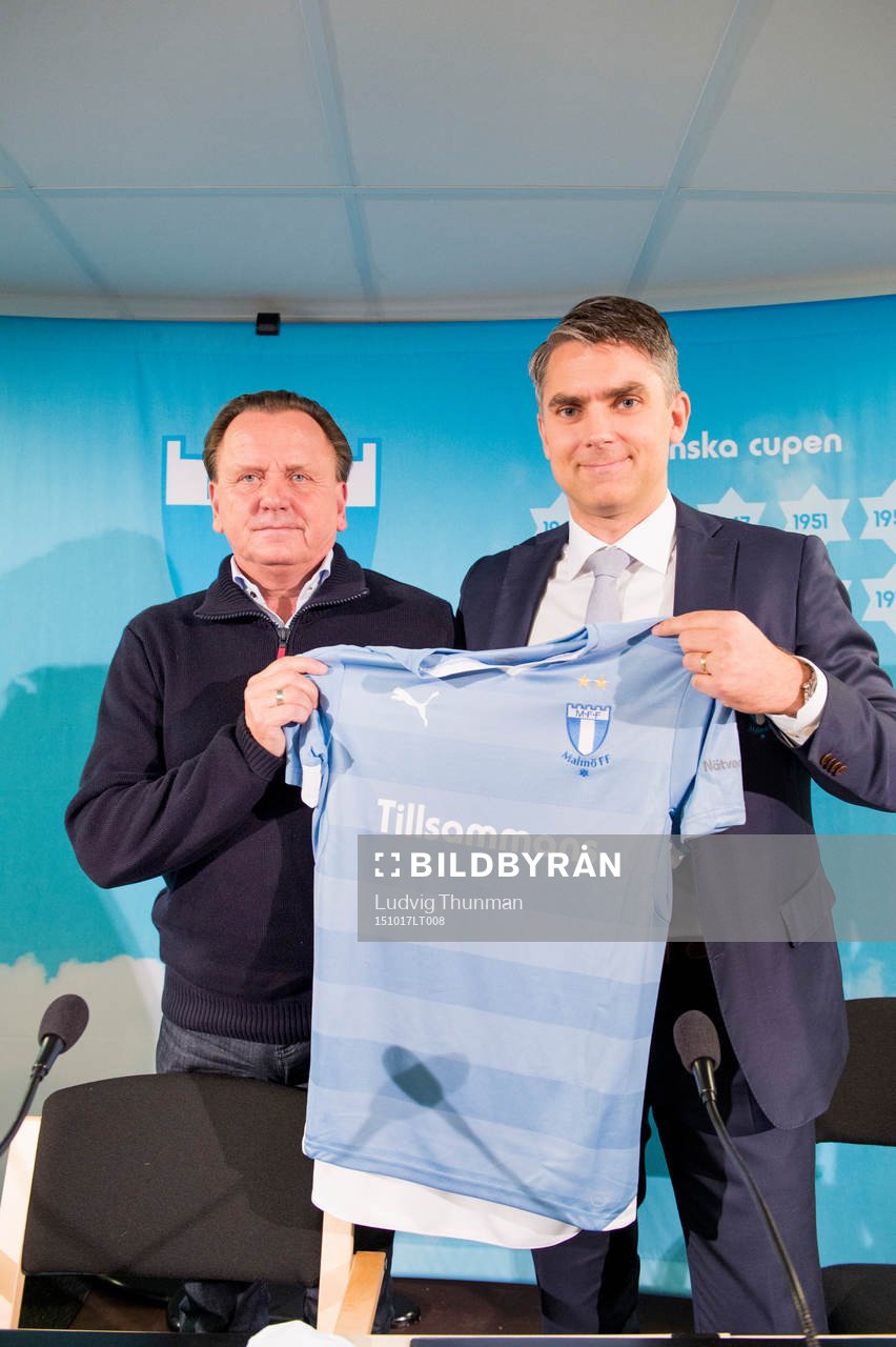 Rörläggarens VD Tommy Larsson och Malmö FFs VD Niclas