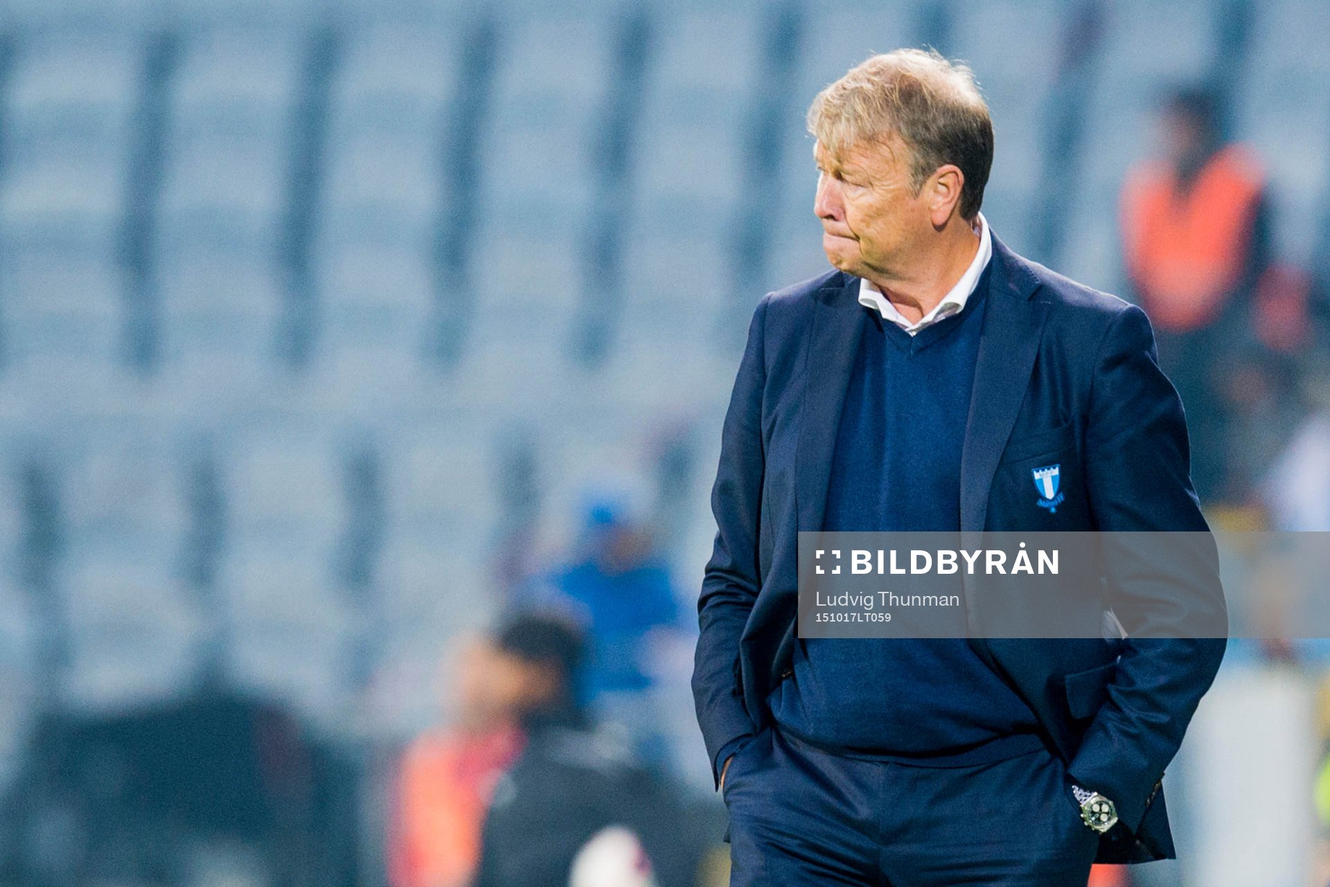 Malmös tränare Åge Hareide deppar