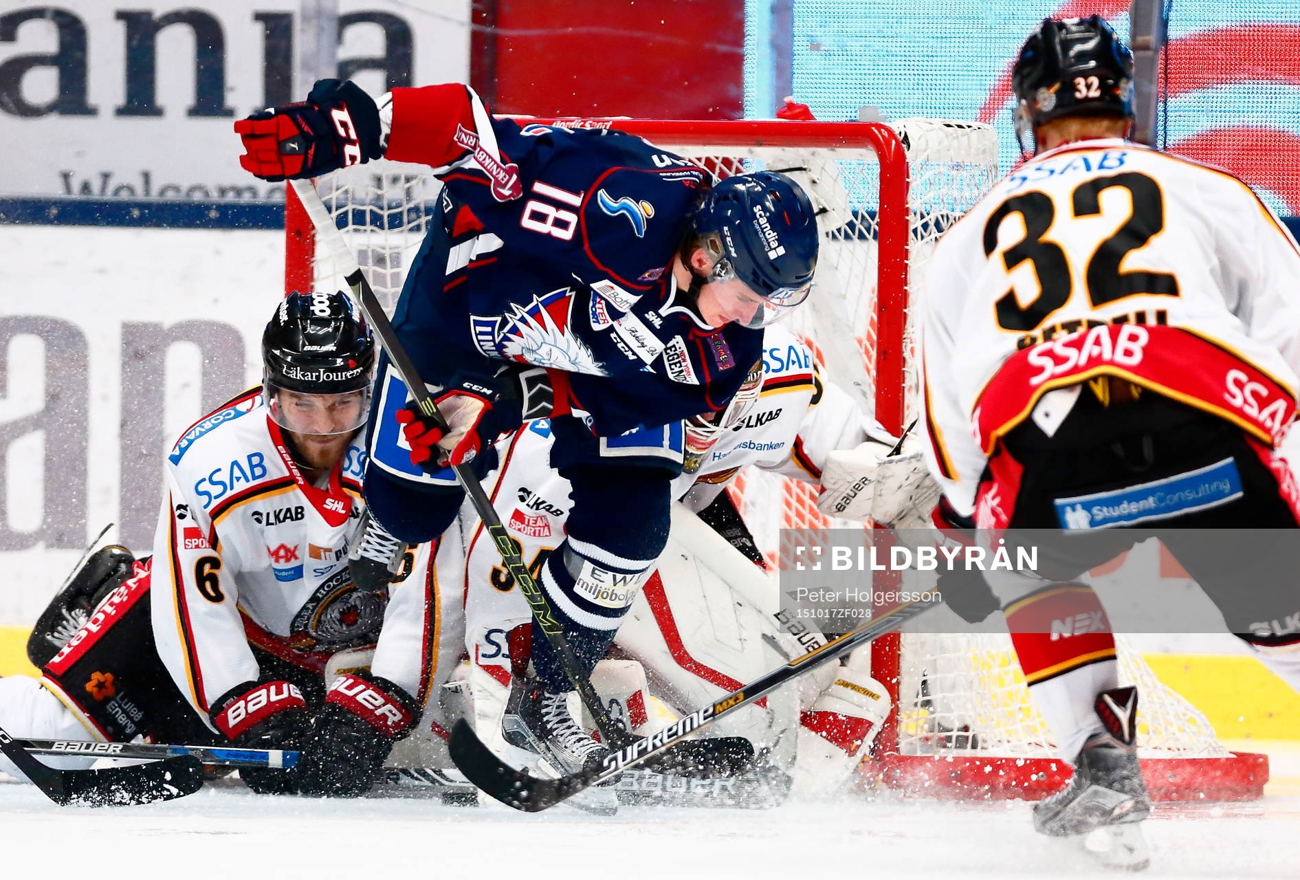 Luleås Craig Schira, Linköpings Jakob Lilja