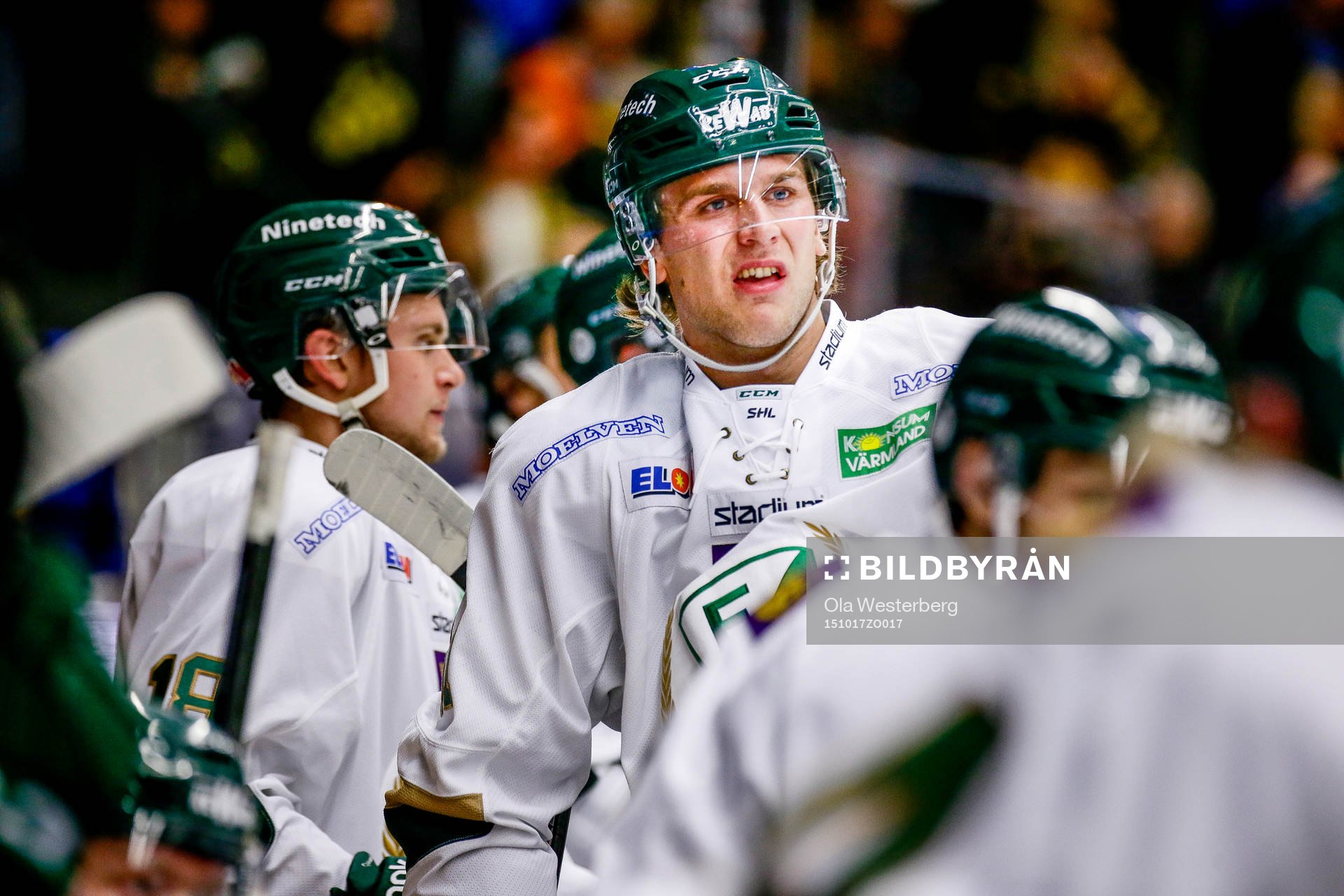 Färjestads Daniel Gunnarsson deppar