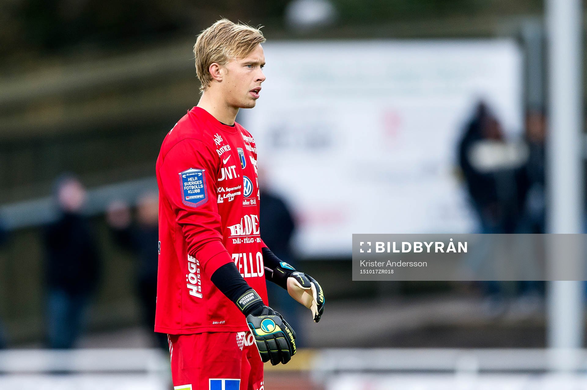 Sirius målvakt Andreas Andersson
