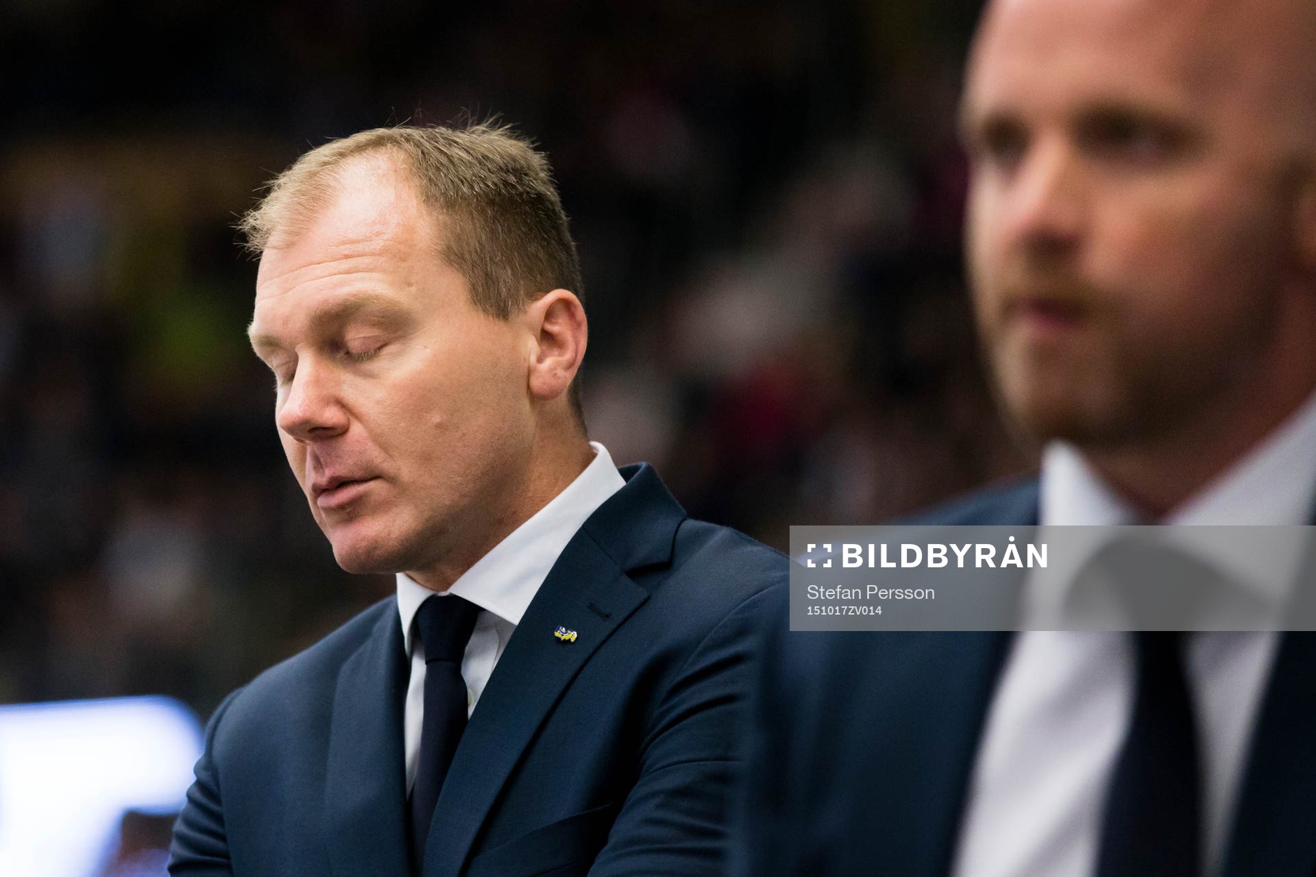 s tränare Johan Lindbom och assisterande tränare Tim