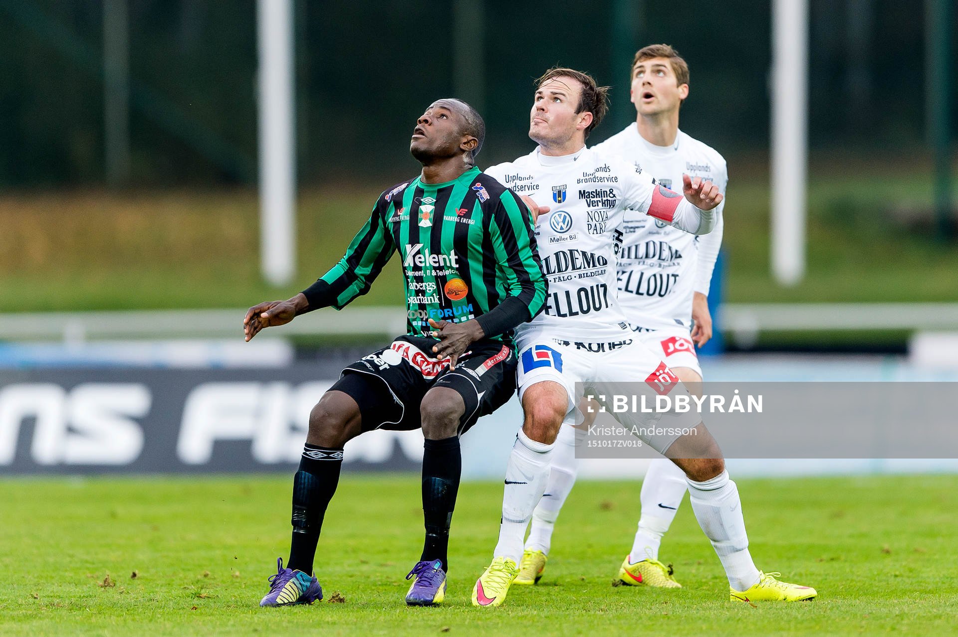 Varbergs Nsima Peter och Sirius Niklas Busch Thor