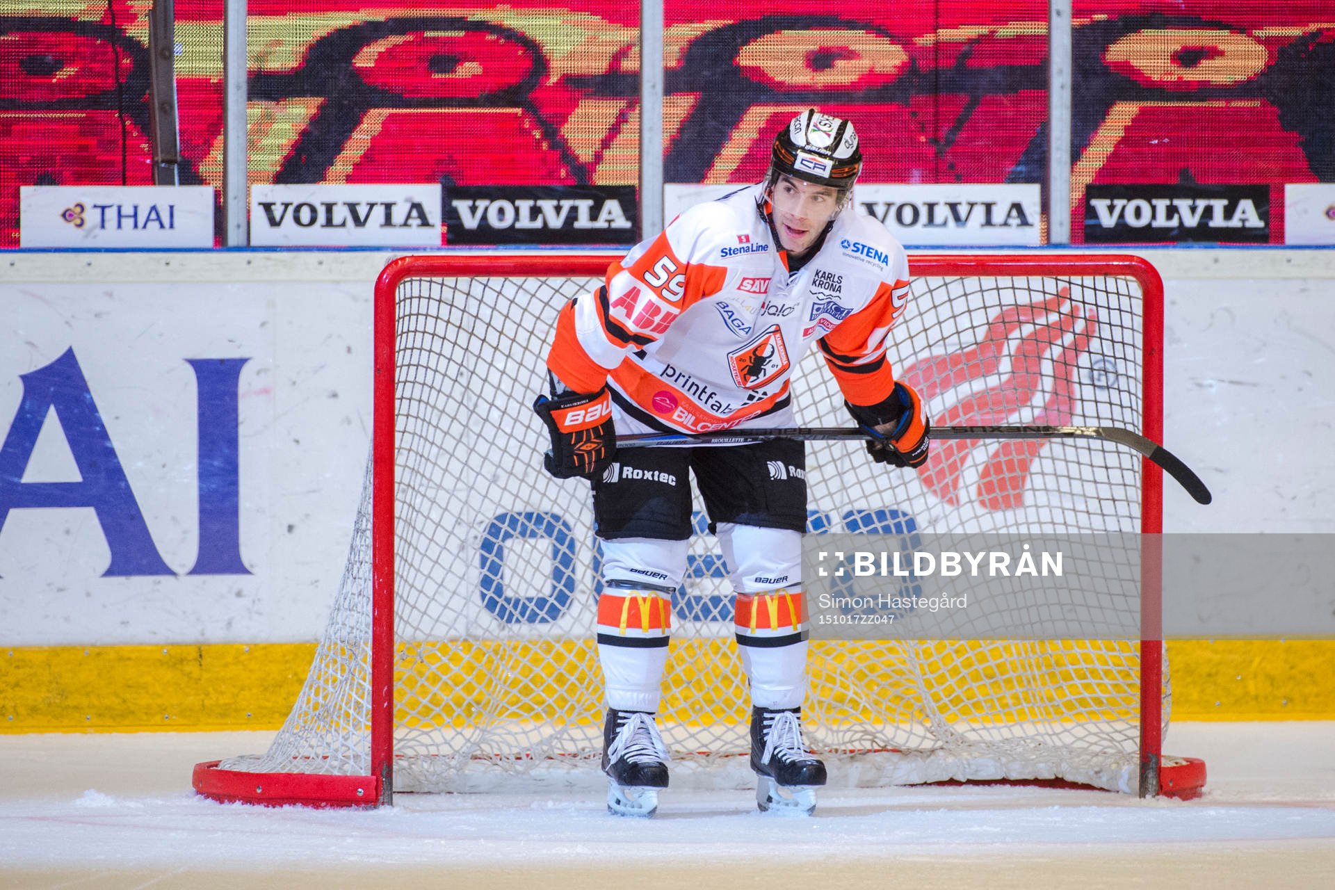 Karlskronas Julien Brouillette deppar