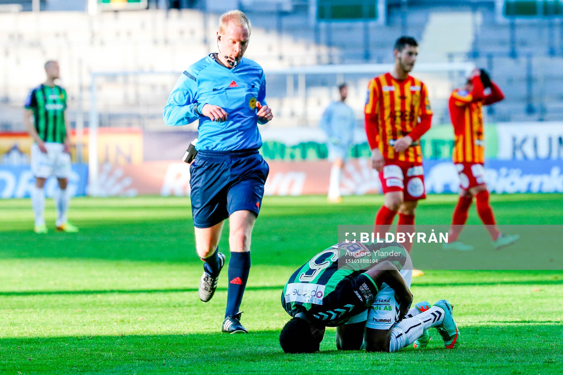 GAIS Luther Singh har ont