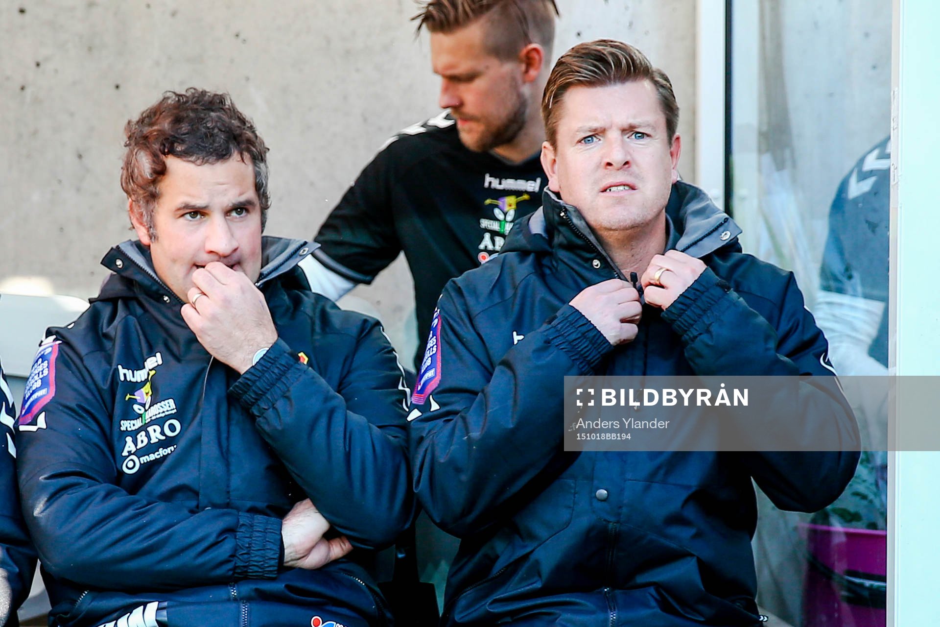 GAIS tränarduo Benjaminn Westman och Jesper Ljung
