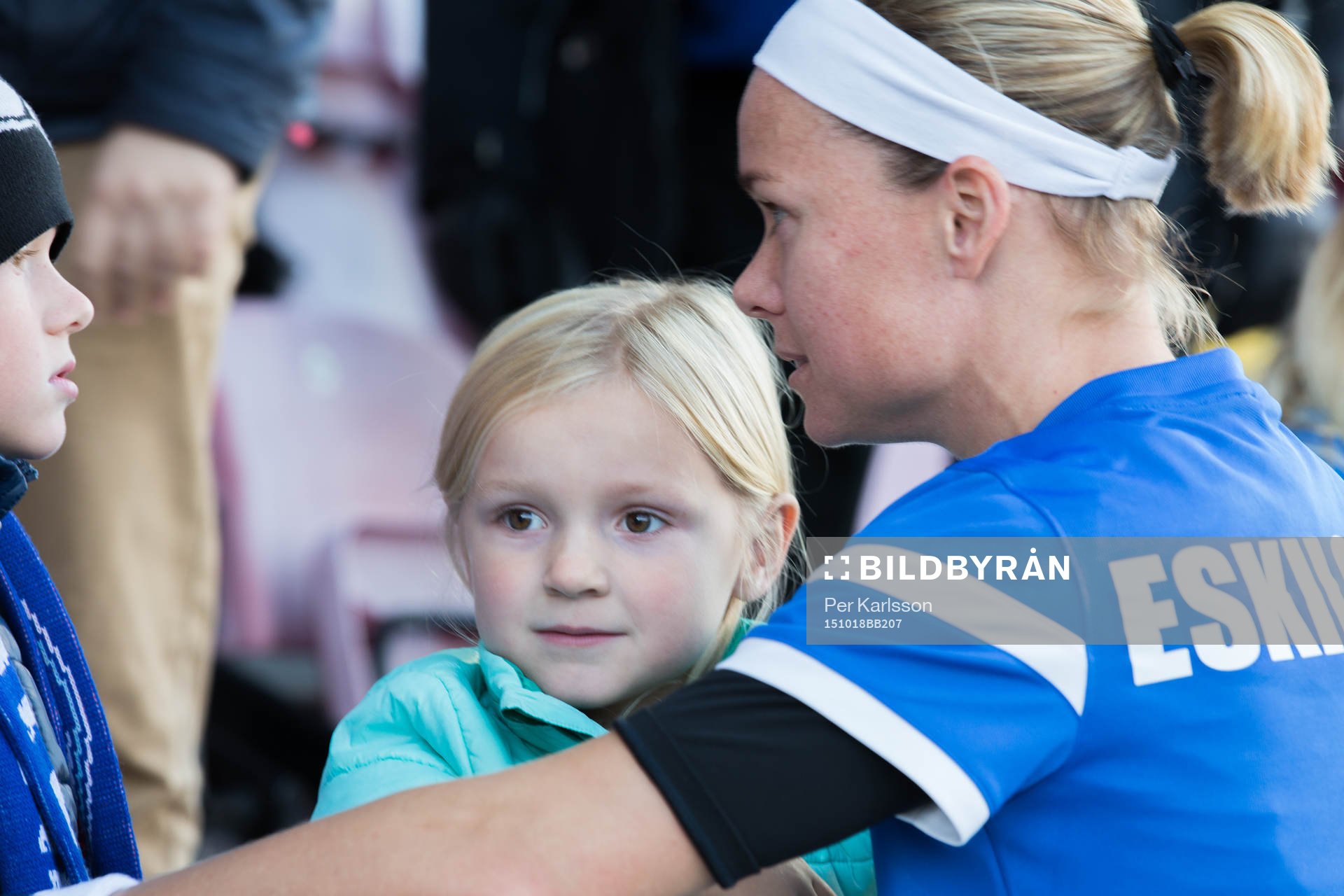 Eskilstuna Uniteds Sara Thunebro ser om familjen