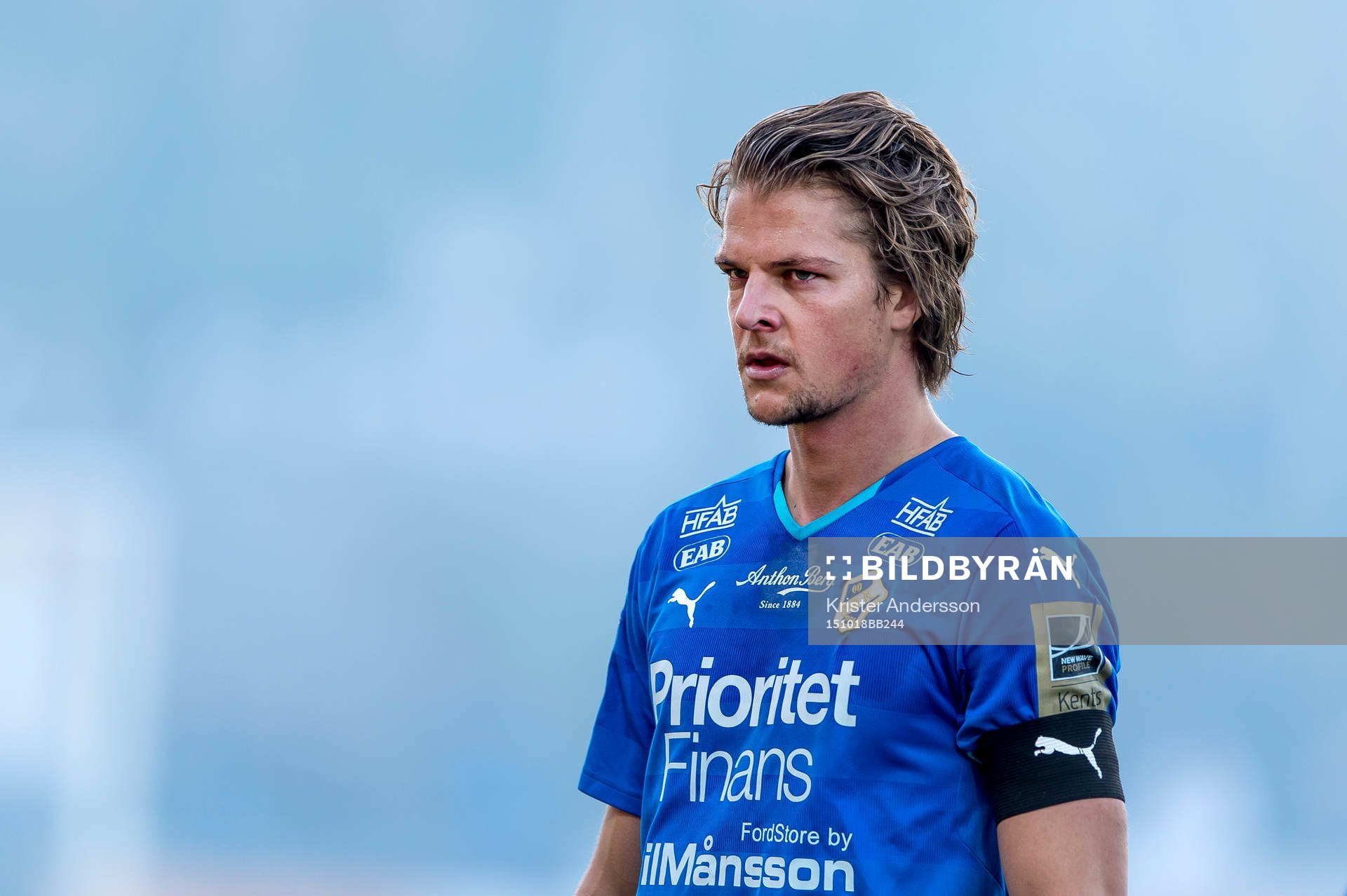 Halmstads Fredrik Liverstam deppar