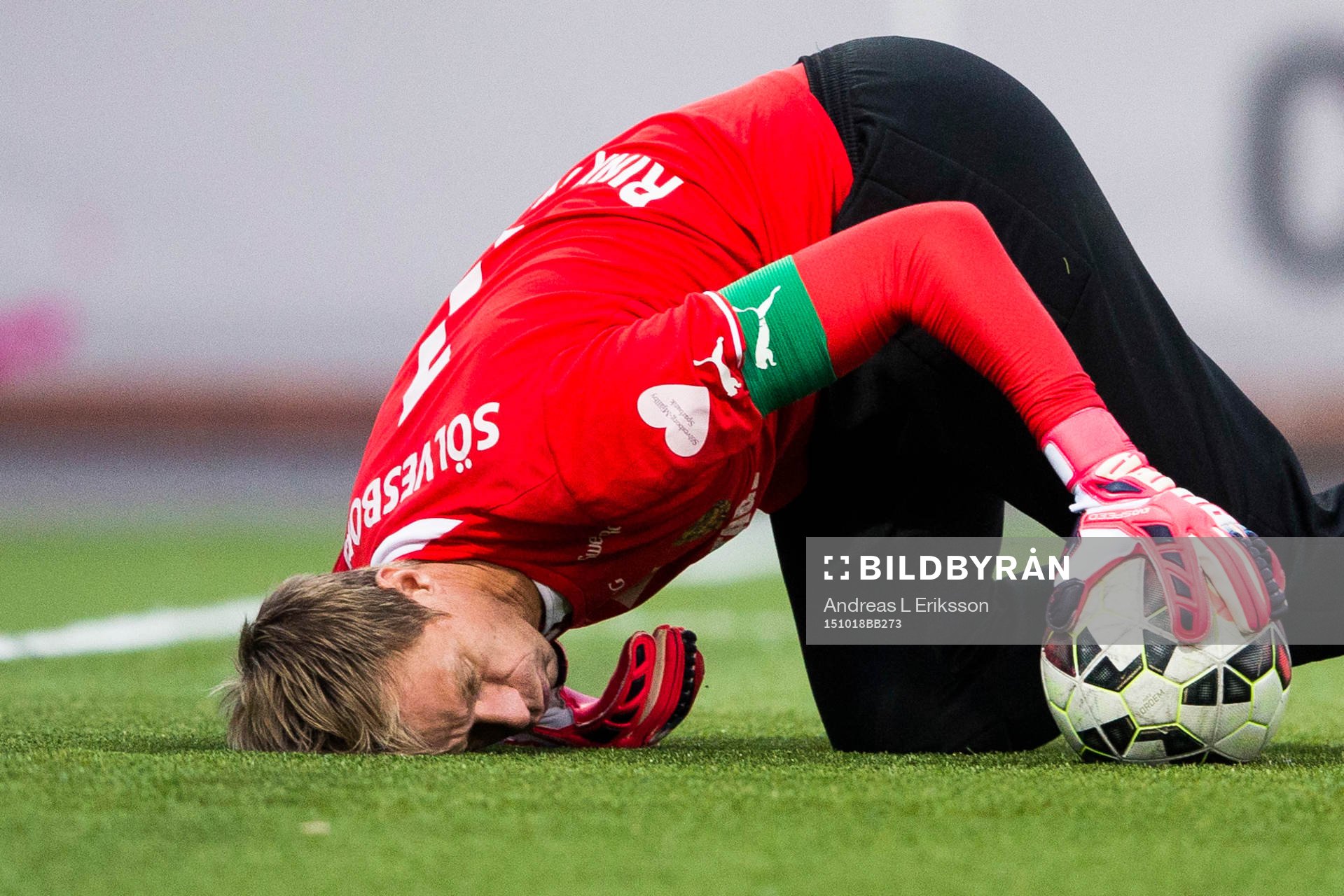 Mjällbys målvakt Mattias Asper